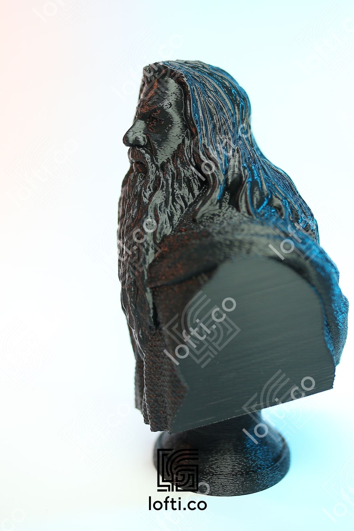 Gandalf Büst Figür - Gandalf Siyah 15 cm Yüzüklerin Efendisi Heykel