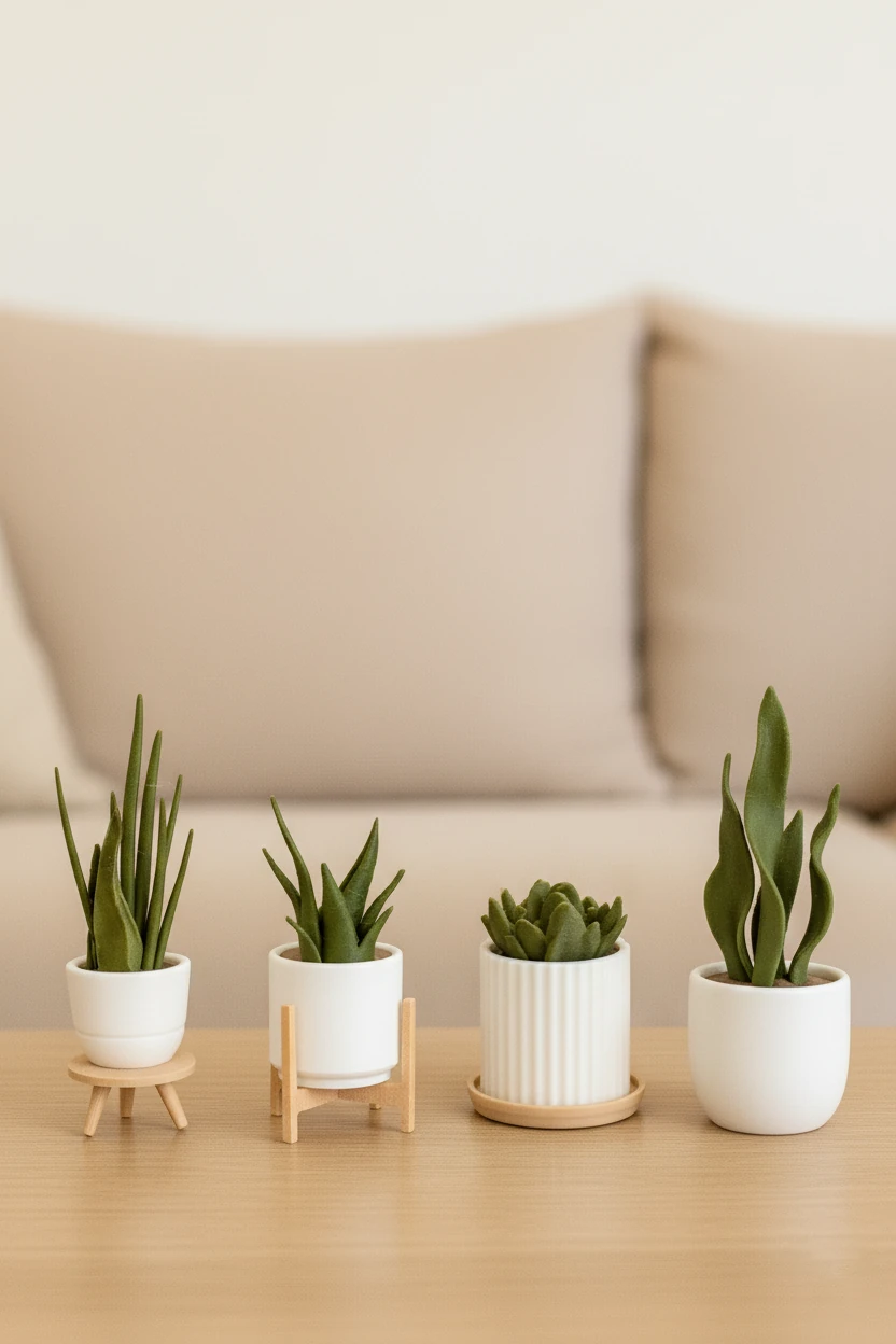 Kaktüs Figürü Seti Mini - 9’lu veya 4’lü Set Seçenekleri