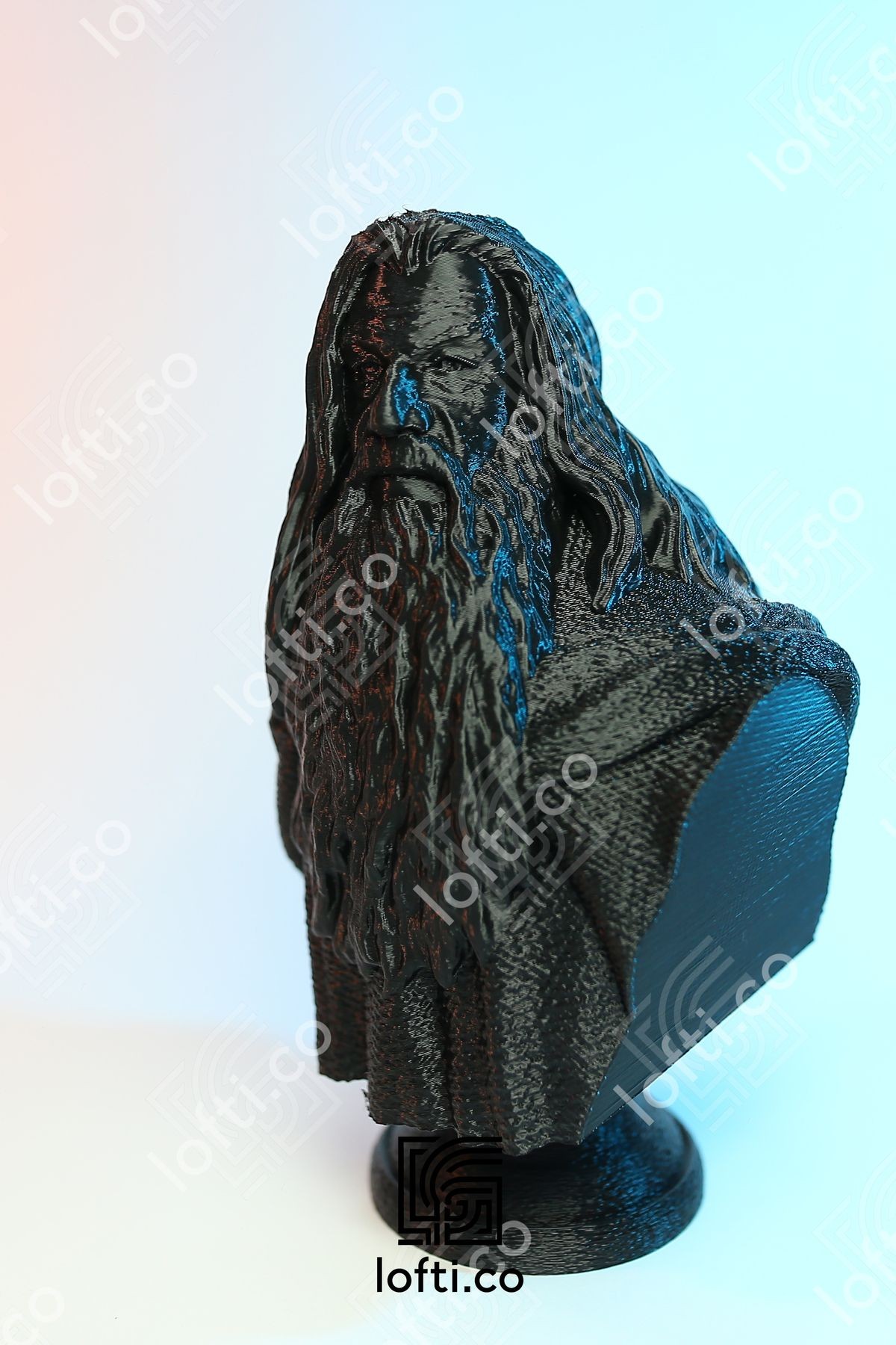 Gandalf Büst Figür - Gandalf Siyah 15 cm Yüzüklerin Efendisi Heykel