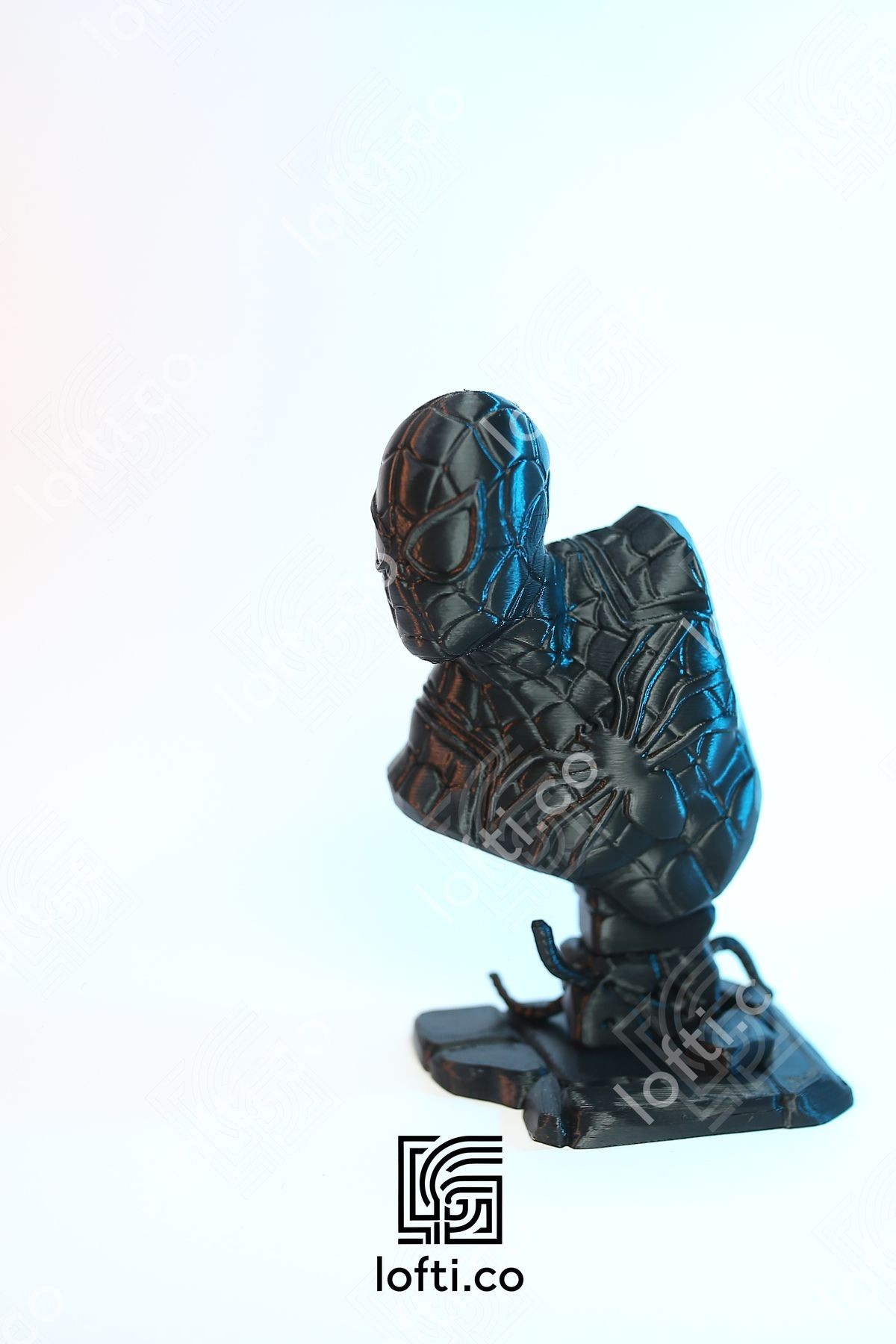 Örümcek Adam Büst - Örümcek Adam Figürü - 15cm Marvel DC Örümcek Adam Büst Heykel Hediyelik