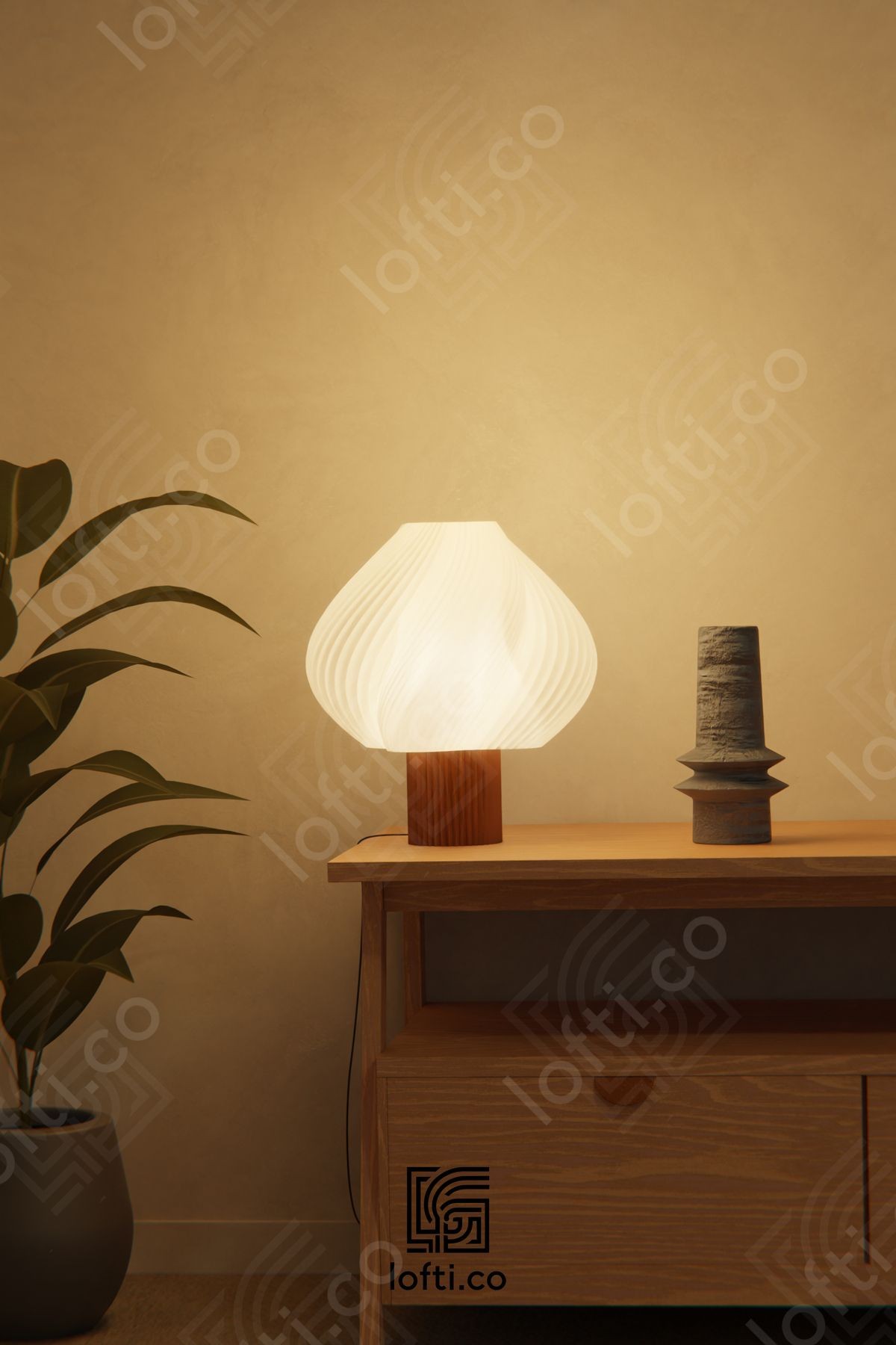 Dekoratif Pinterest Abajur - Sopran - Şık, Modern, Bohem, Iskandinav Aydınlatma 28cm - Çınar
