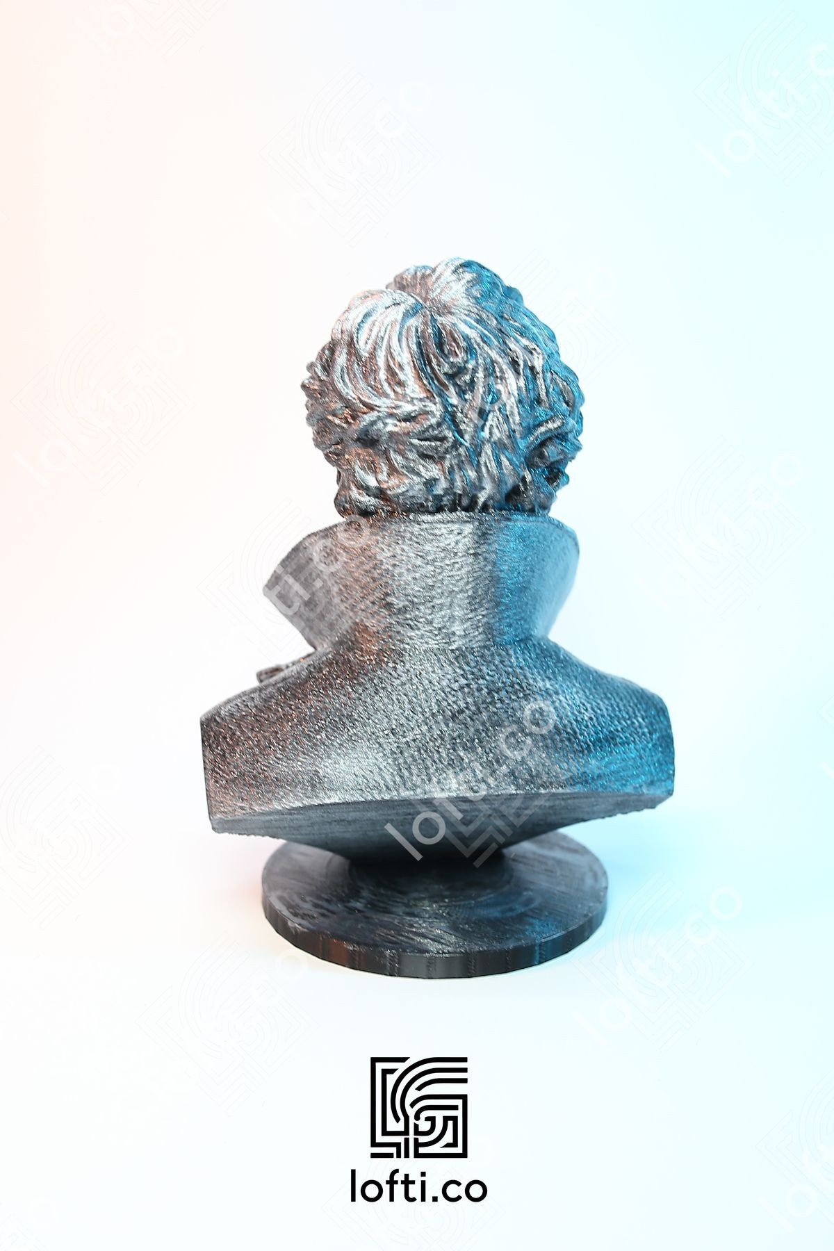 Sherlock Holmes Büst - Metalik Sherlock Figürü - 15cm Sherlock Büstü - Benedict Cumberbatch