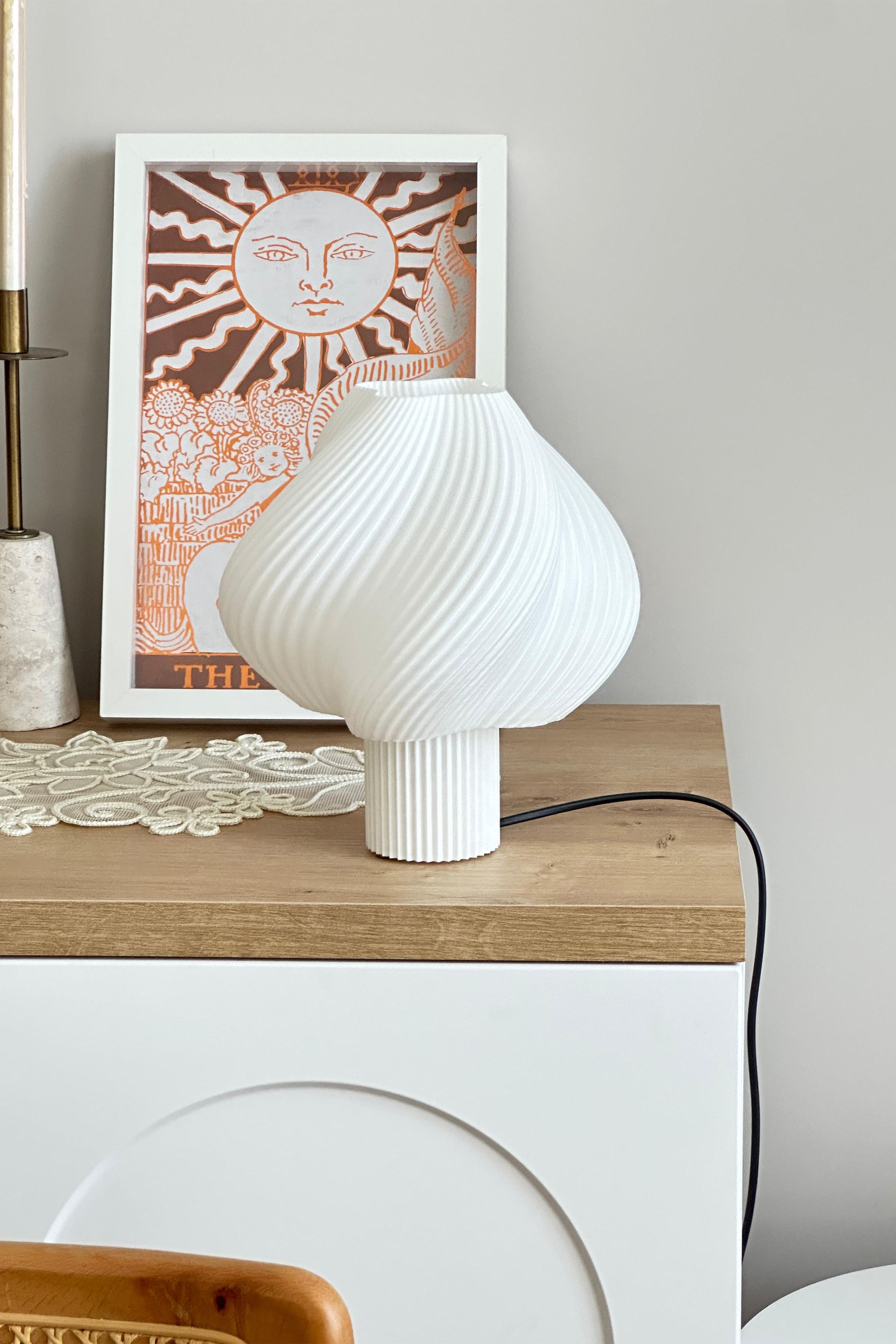 Sopran - Yeni Nesil Pinterest Abajur – İskandinav Tarzda Lamba 25 cm Aydınlatma