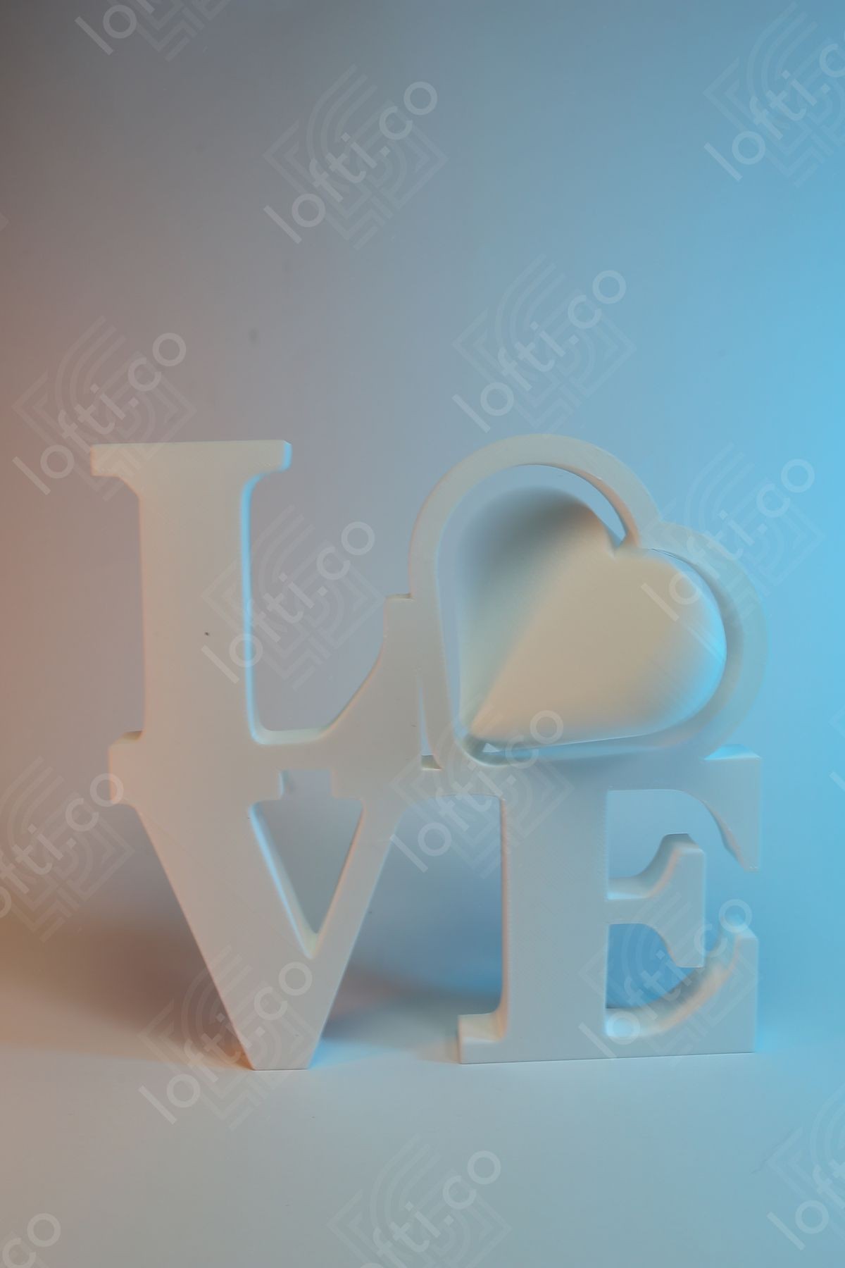 Love Temalı Dekoratif Obje - Sevgililer Günü Hediyesi Biblo