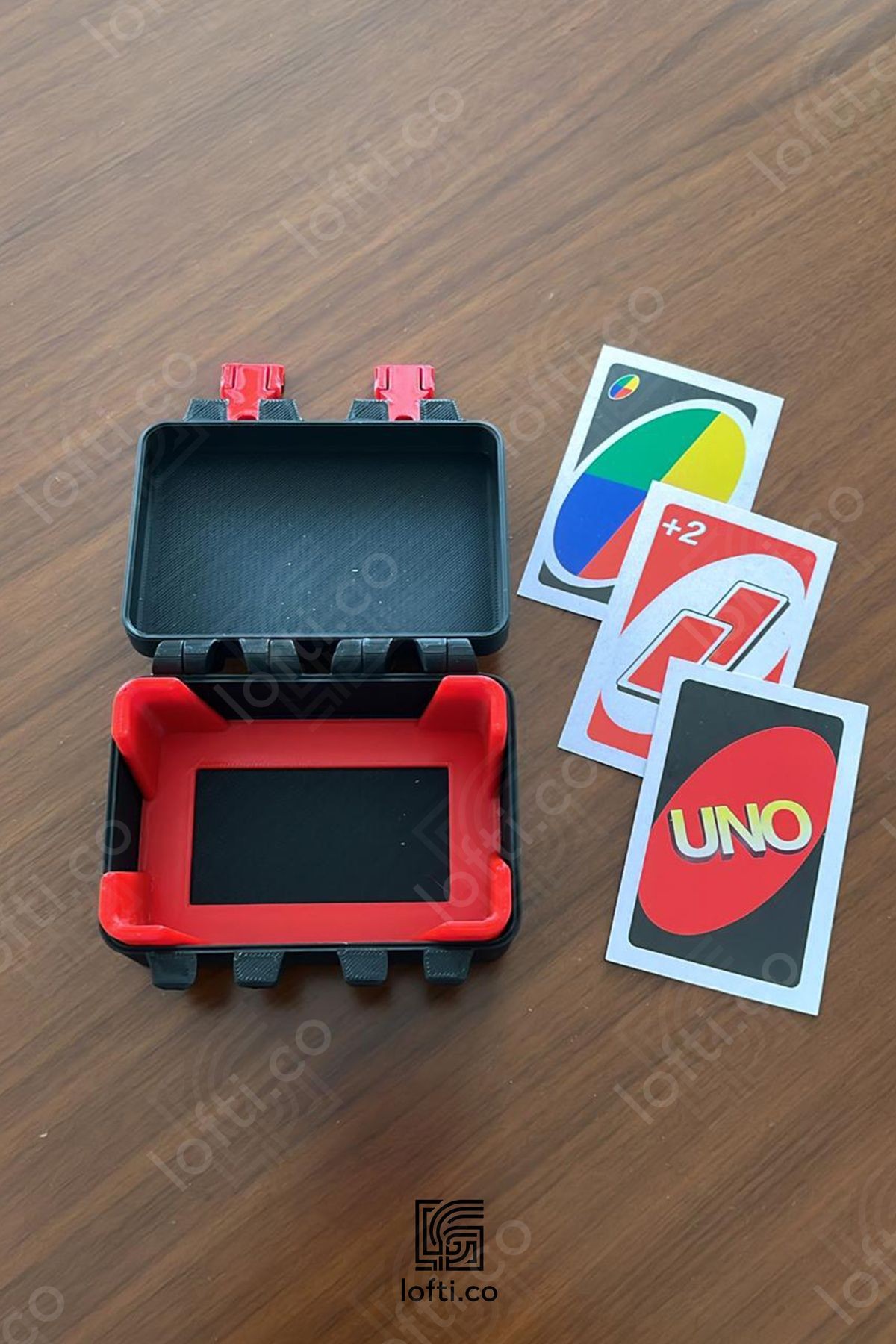 Uno Kart Oyunu Saklama Kutusu - Uno Kart Kutusu