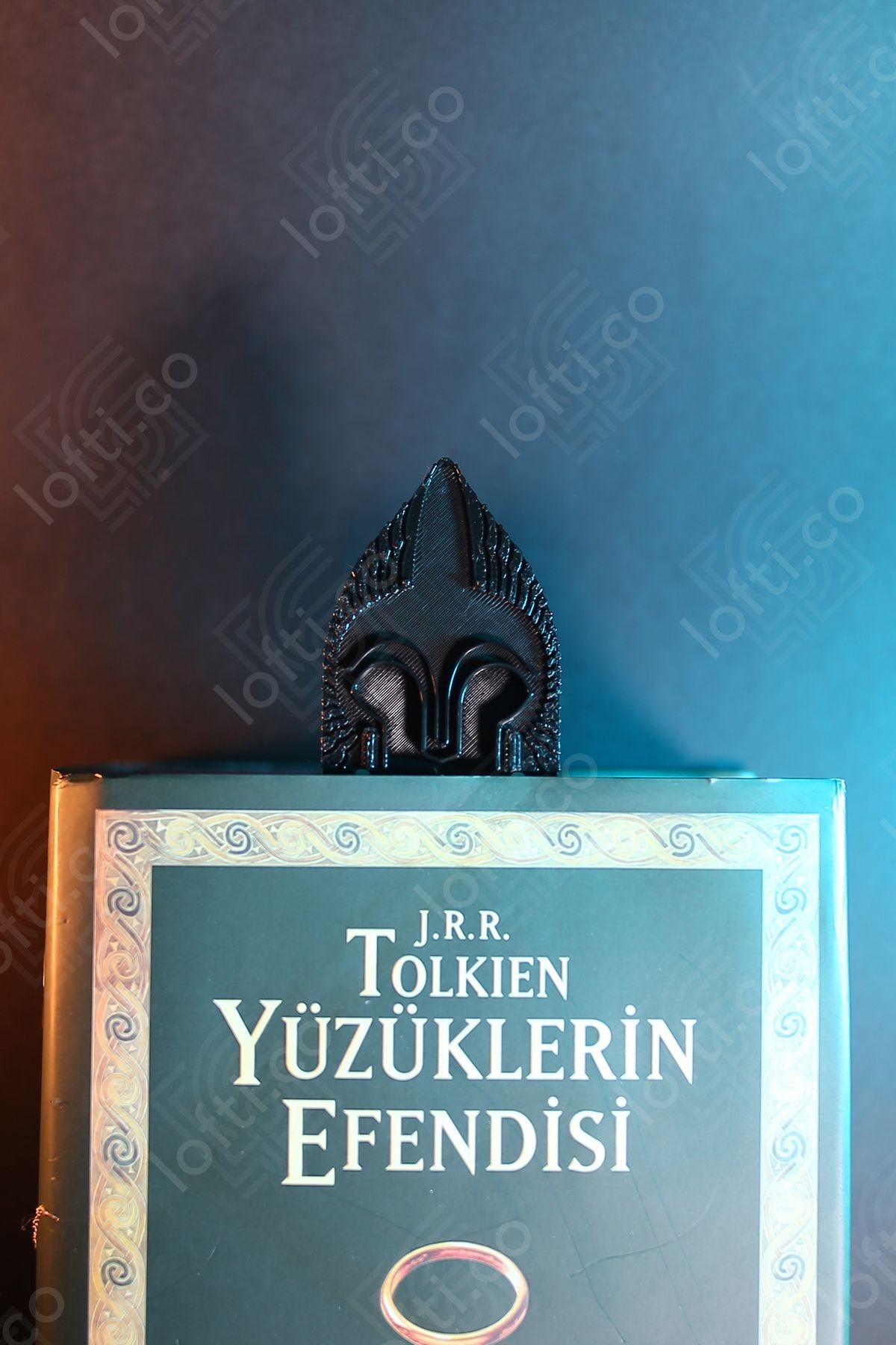 Yüzüklerin Efendisi Kitap Ayracı 3'lü Set - Witch King, Sauron, Rohan & Gondor Helmet Kitap Ayracı - Kupa