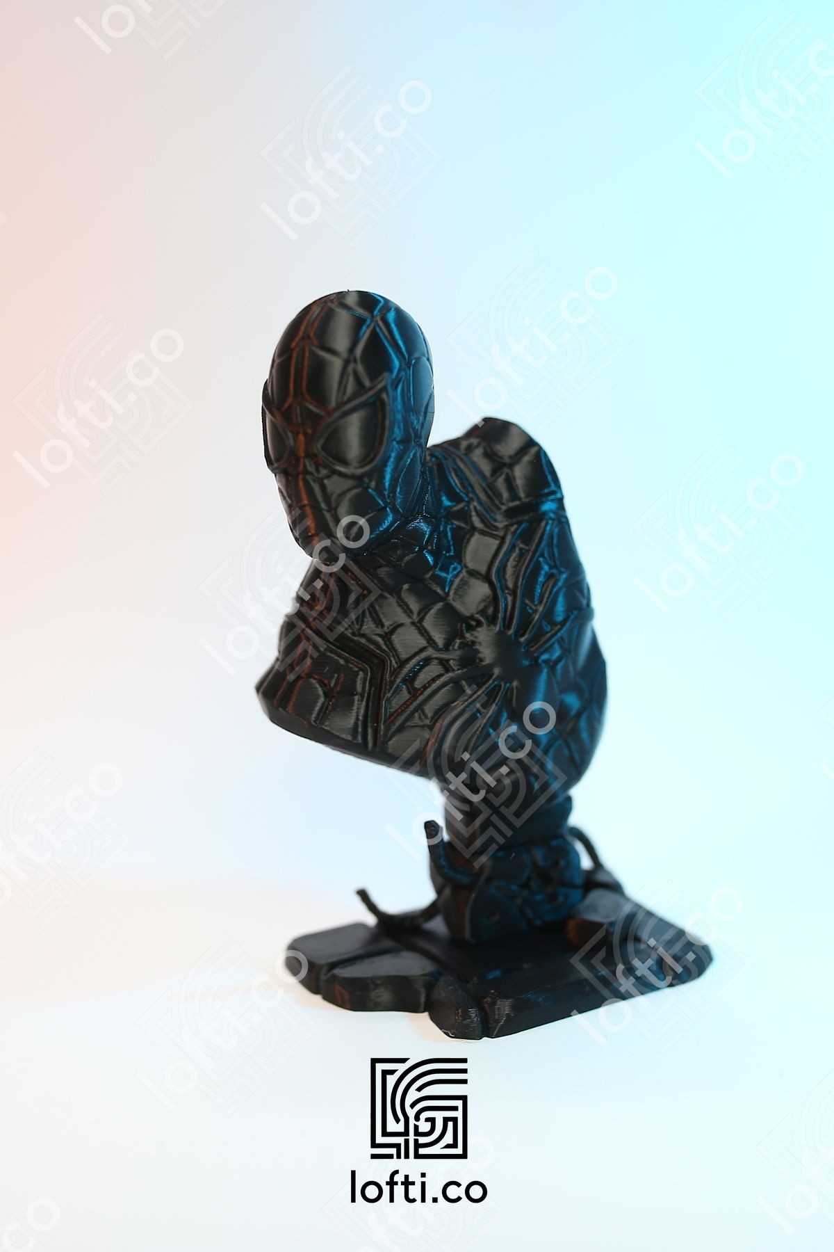 Örümcek Adam Büst - Örümcek Adam Figürü - 15cm Marvel DC Örümcek Adam Büst Heykel Hediyelik
