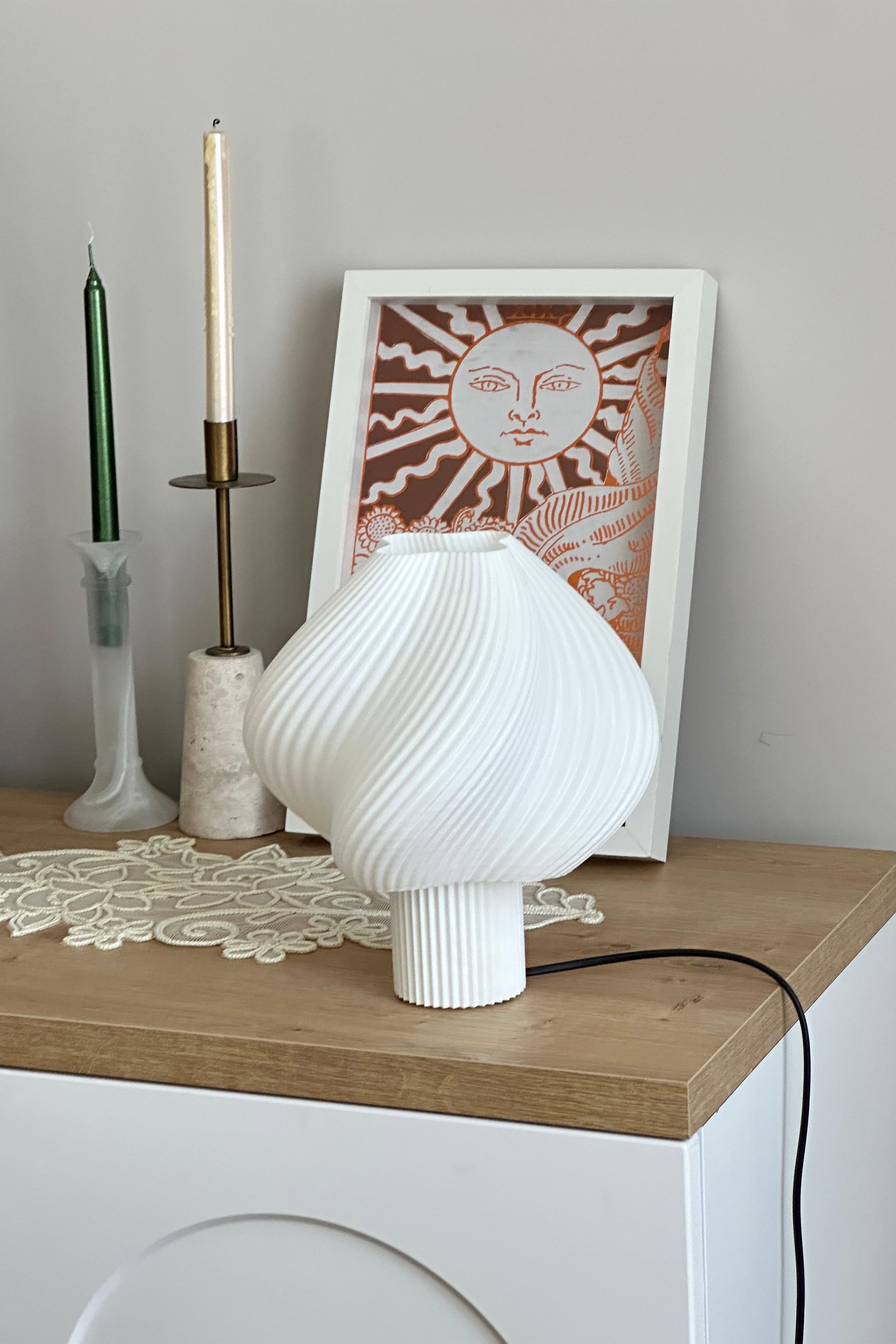 Sopran - Yeni Nesil Pinterest Abajur – İskandinav Tarzda Lamba 25 cm Aydınlatma