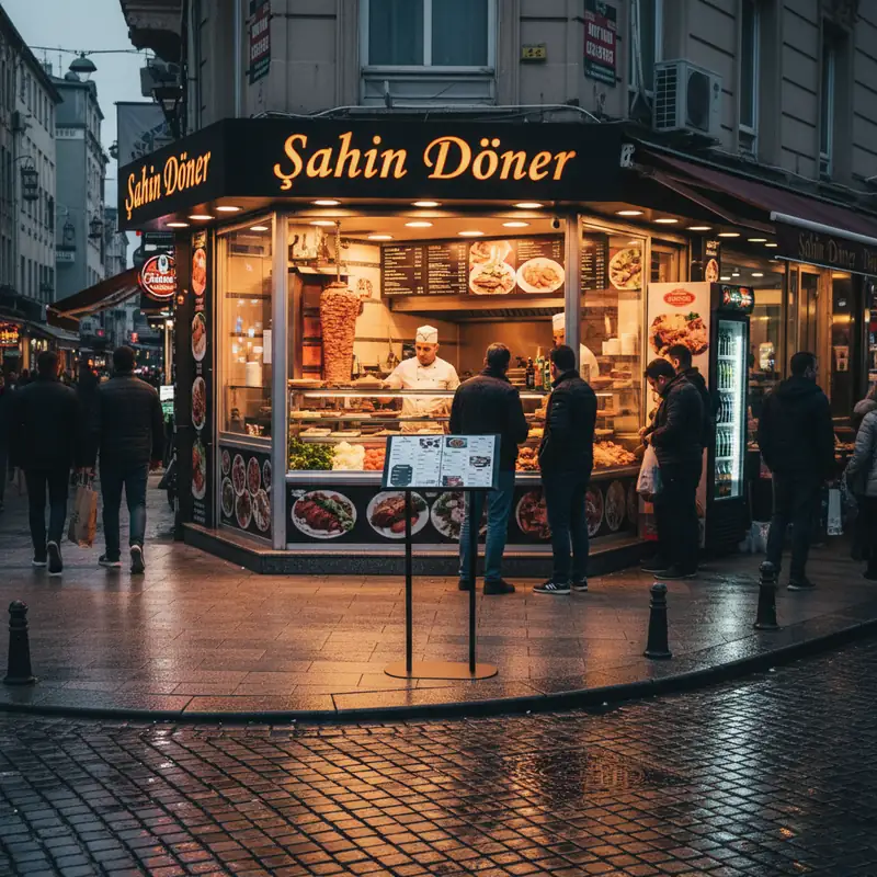 RESTORAN ÖNÜ METAL MENÜ PANOSU (FOLDER / DOSYA TİPİ)