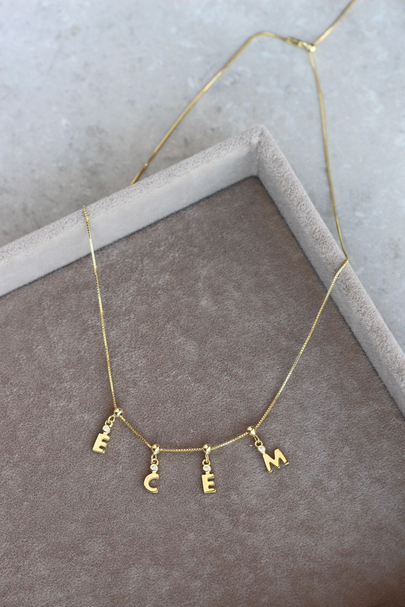 Butterfly Name Necklace | 925 Silver