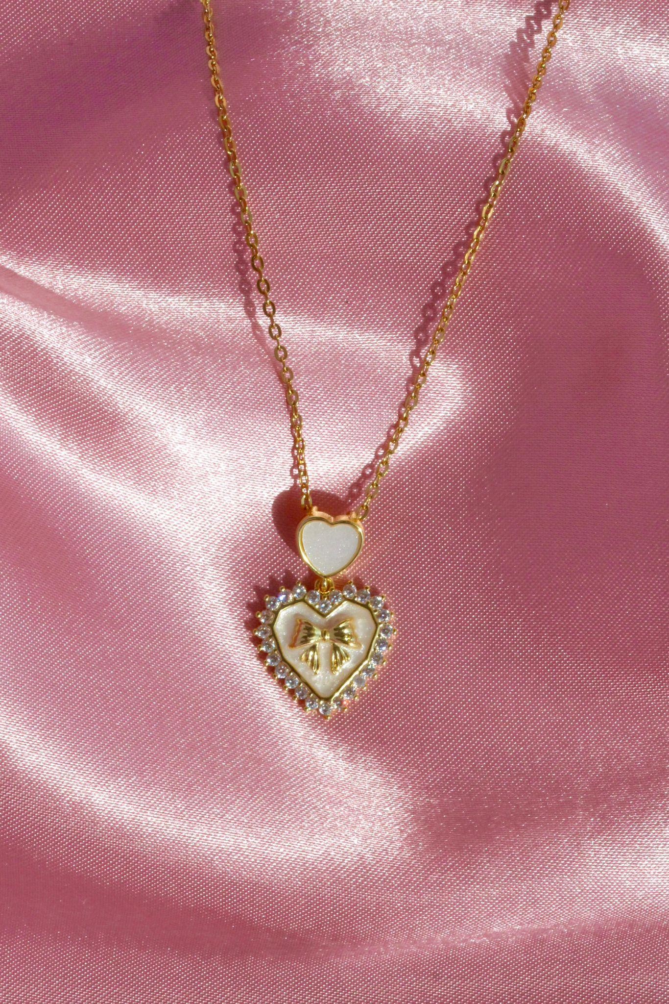 Sweet Heart Kolye I Çelik