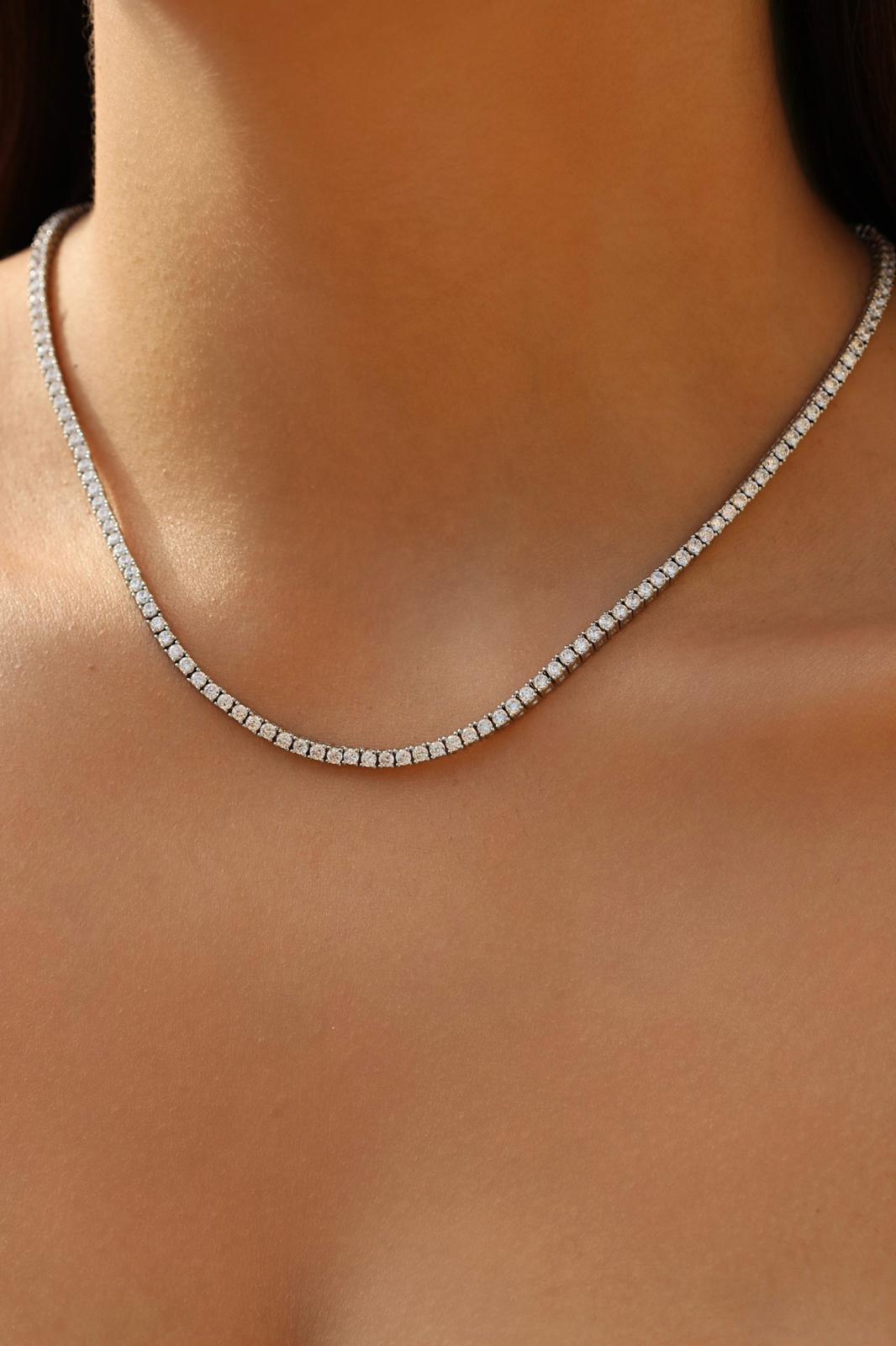 Su Yolu Kolye 2 mm | 925 Gümüş