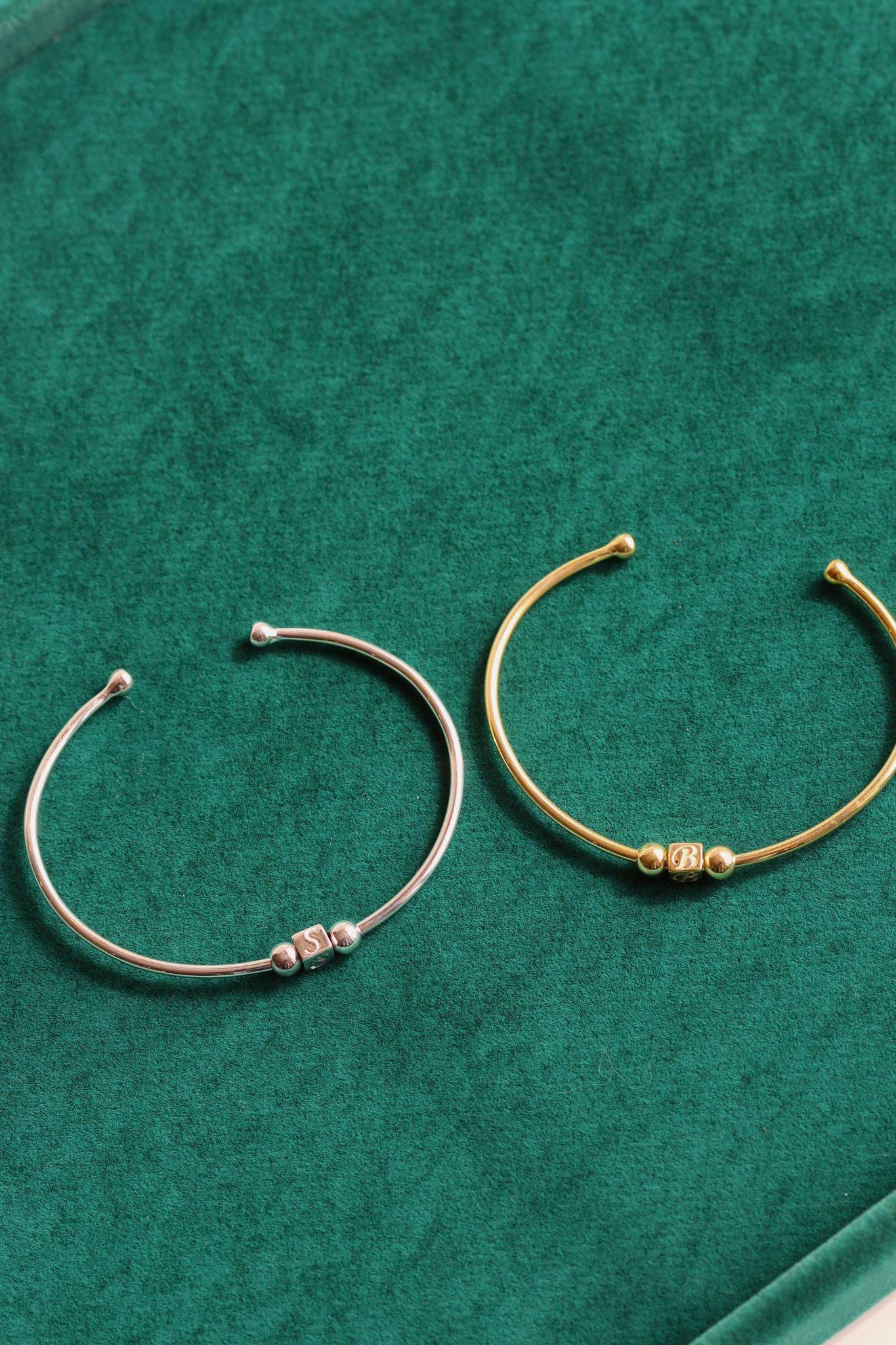 Küp Harf Bileklik | 925 Gümüş