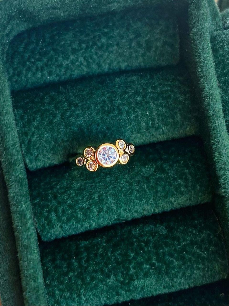 Multi Round Stone Ring Piercing | Surgical Steel