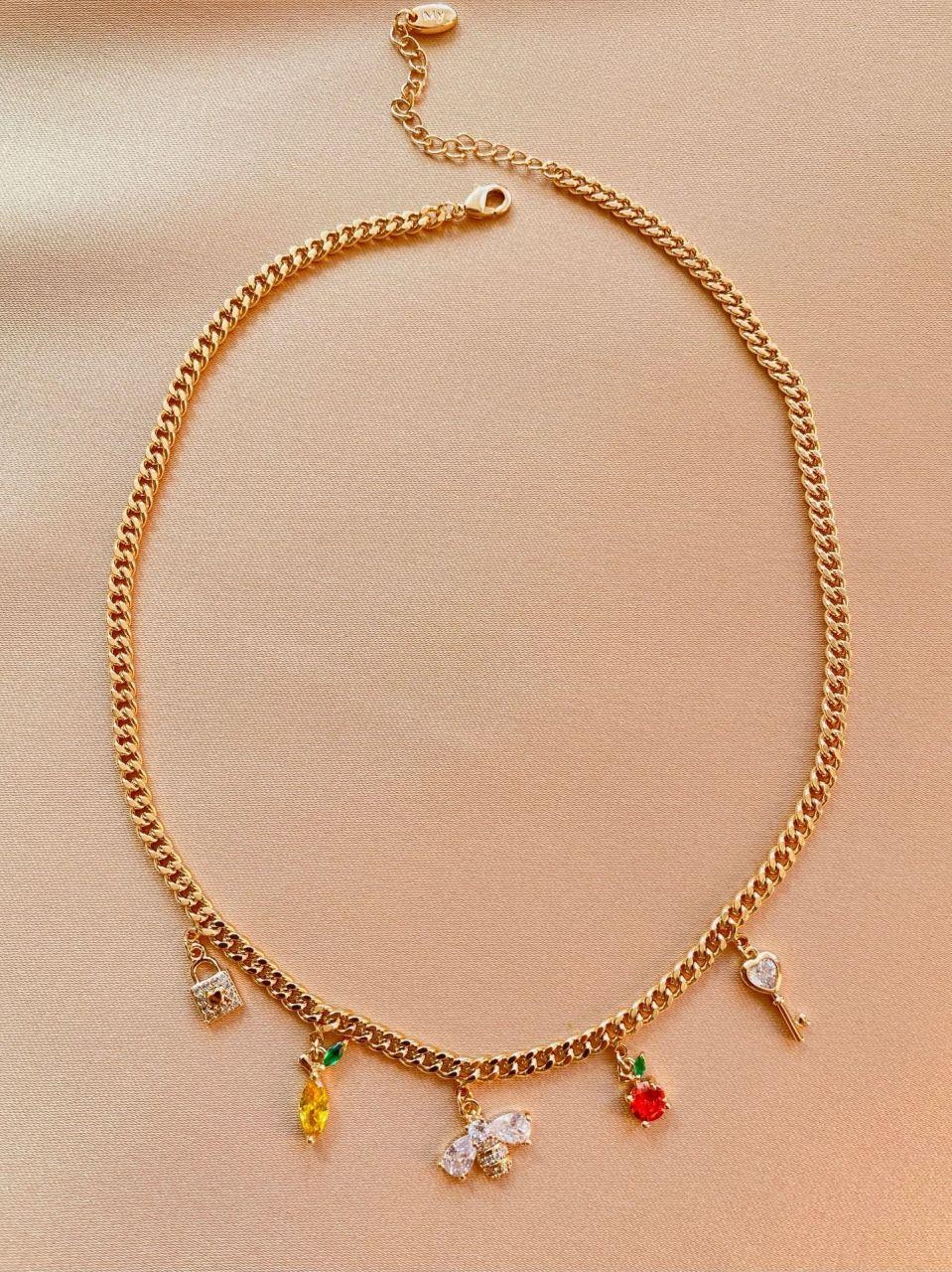 Arı Meyve Charm Kolye