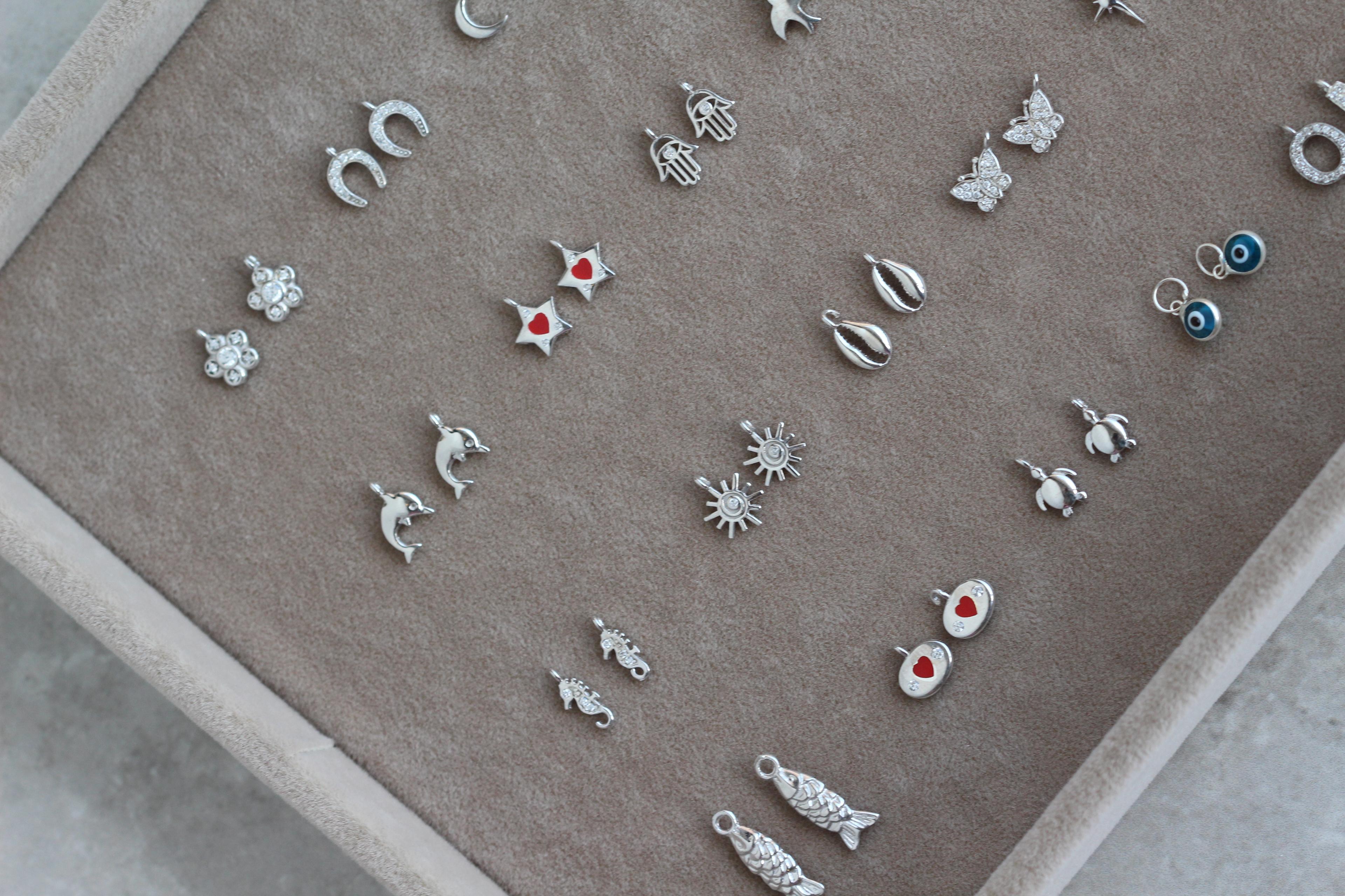 Kişiye Özel Üç Boyutlu Charm Bileklik Silver | 925 Gümüş