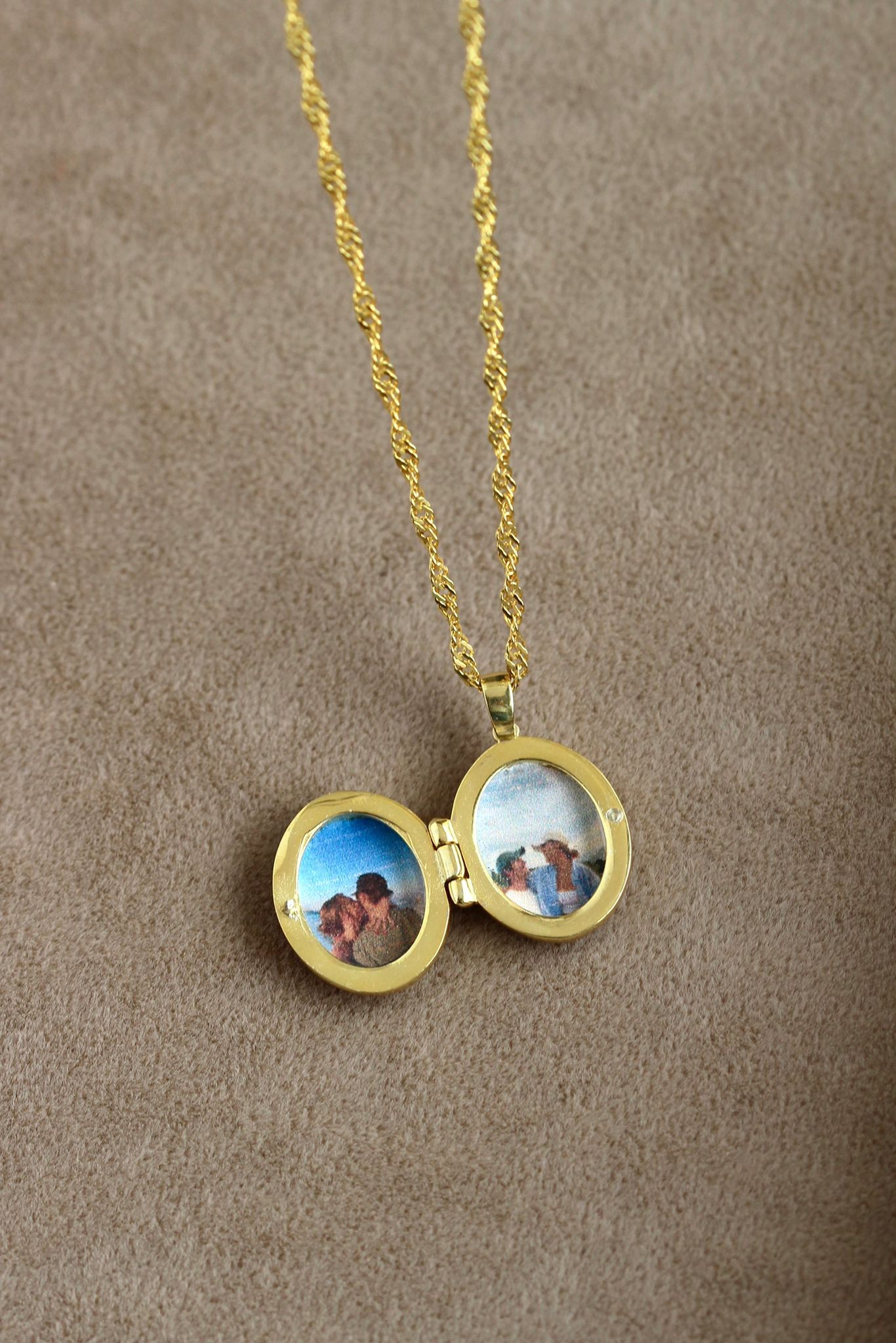 Personalized Capped Heart Necklace I 925 Silver