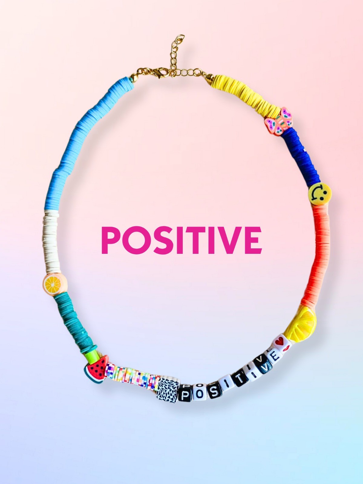 Positive Murano Limon Kolye