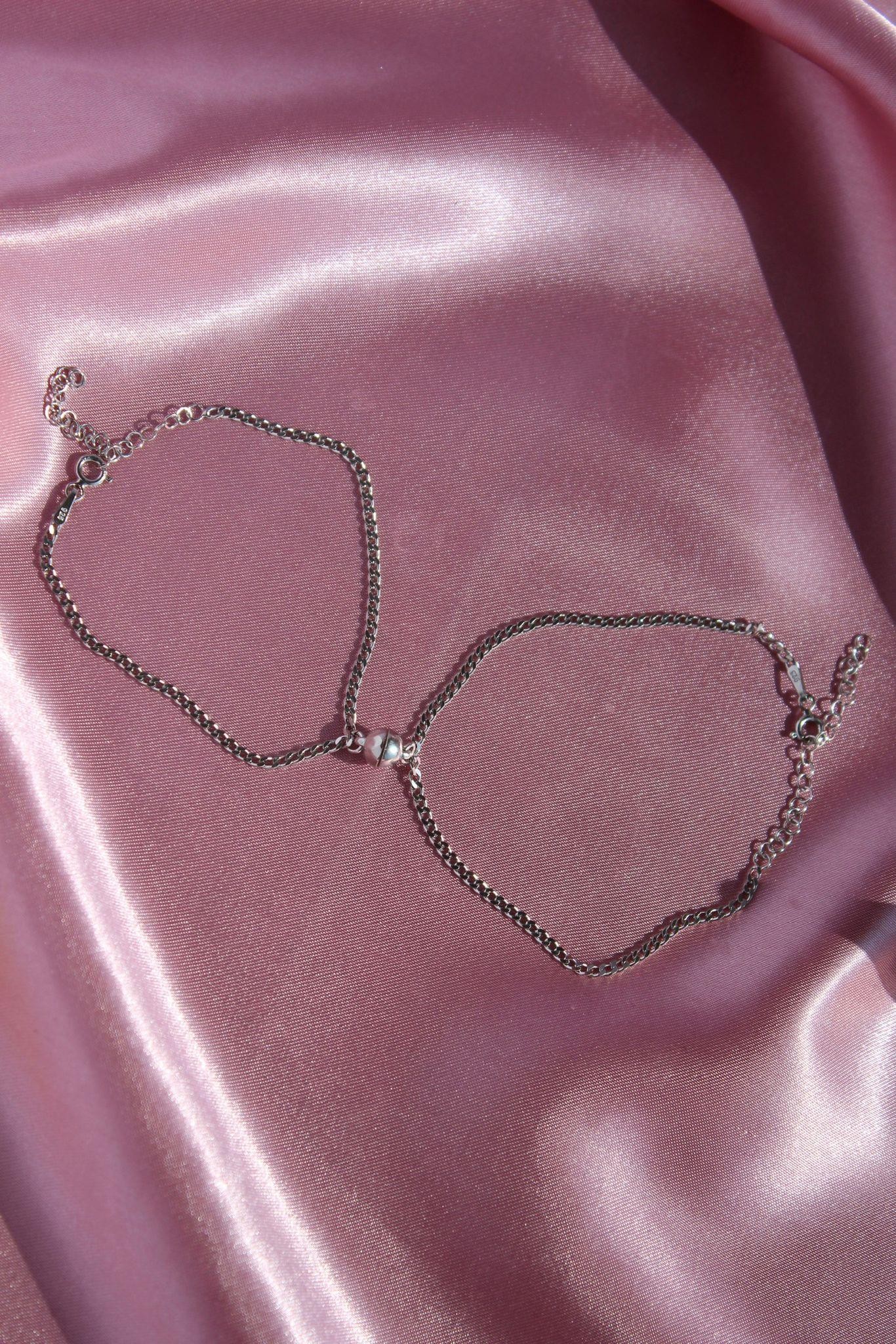 Magnetic Loyalty Couple Bracelet | 925 Silver