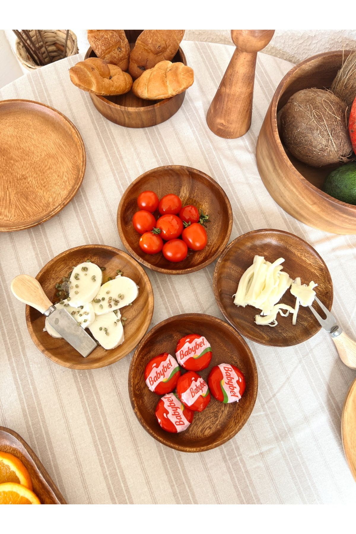 4’lü Akasya Kahvaltılık / Meze Tabağı