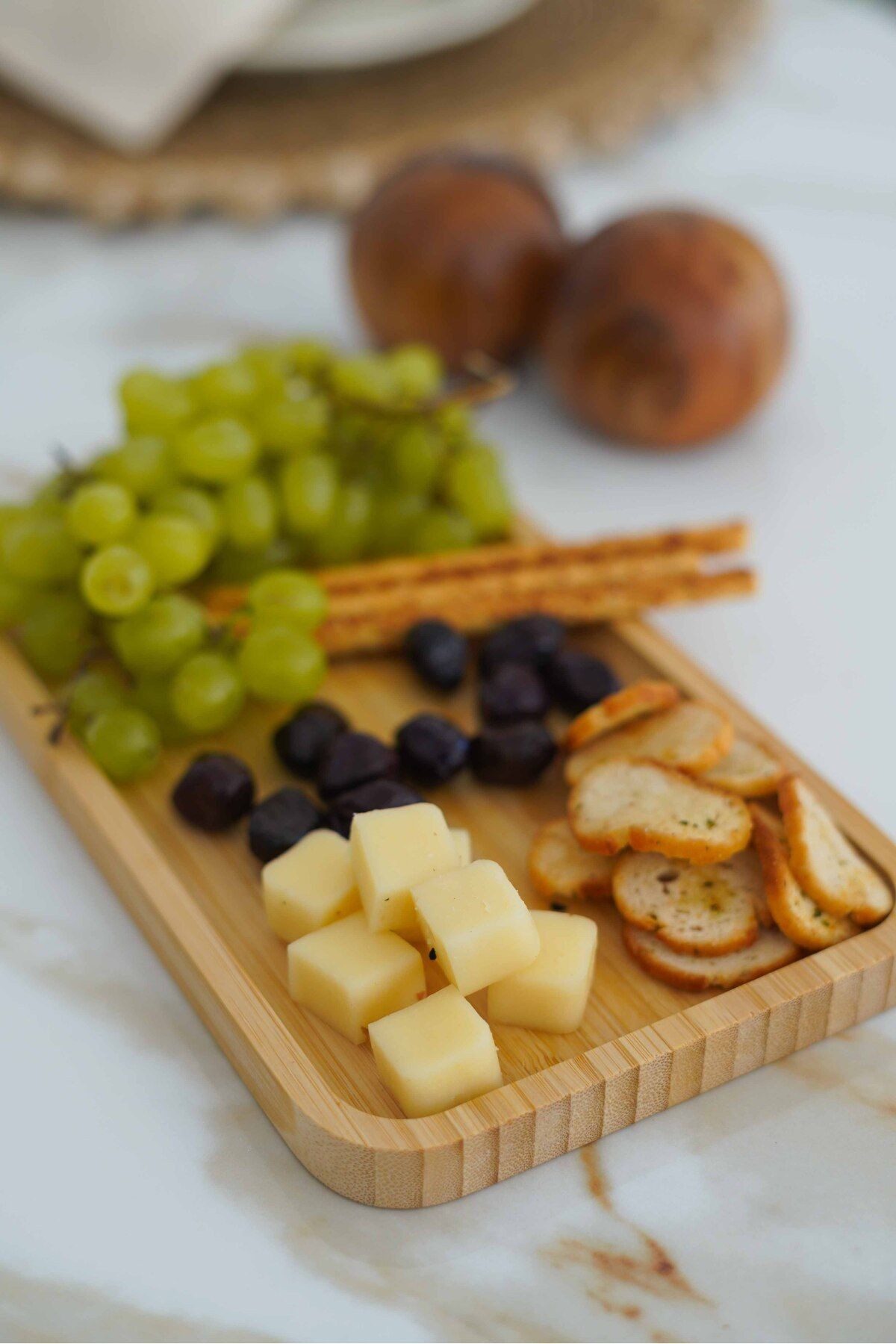 Bambu Dikdörtgen Altlık / Sunumluk / Tabak