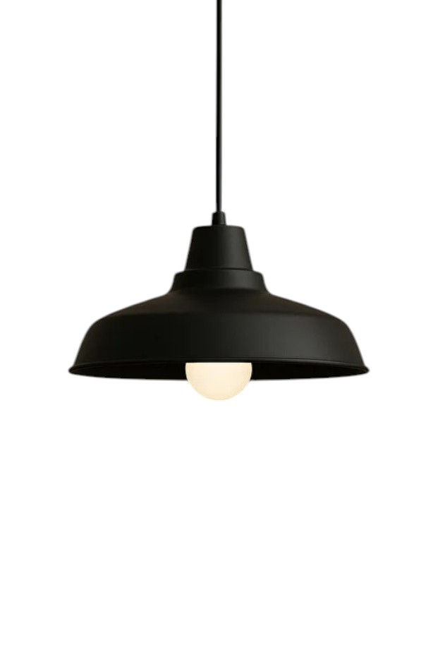 Metal Tekli Sarkıt Avize Retro Model Modern Endüstriyel Mufak Hol Cafe Salon Avize
