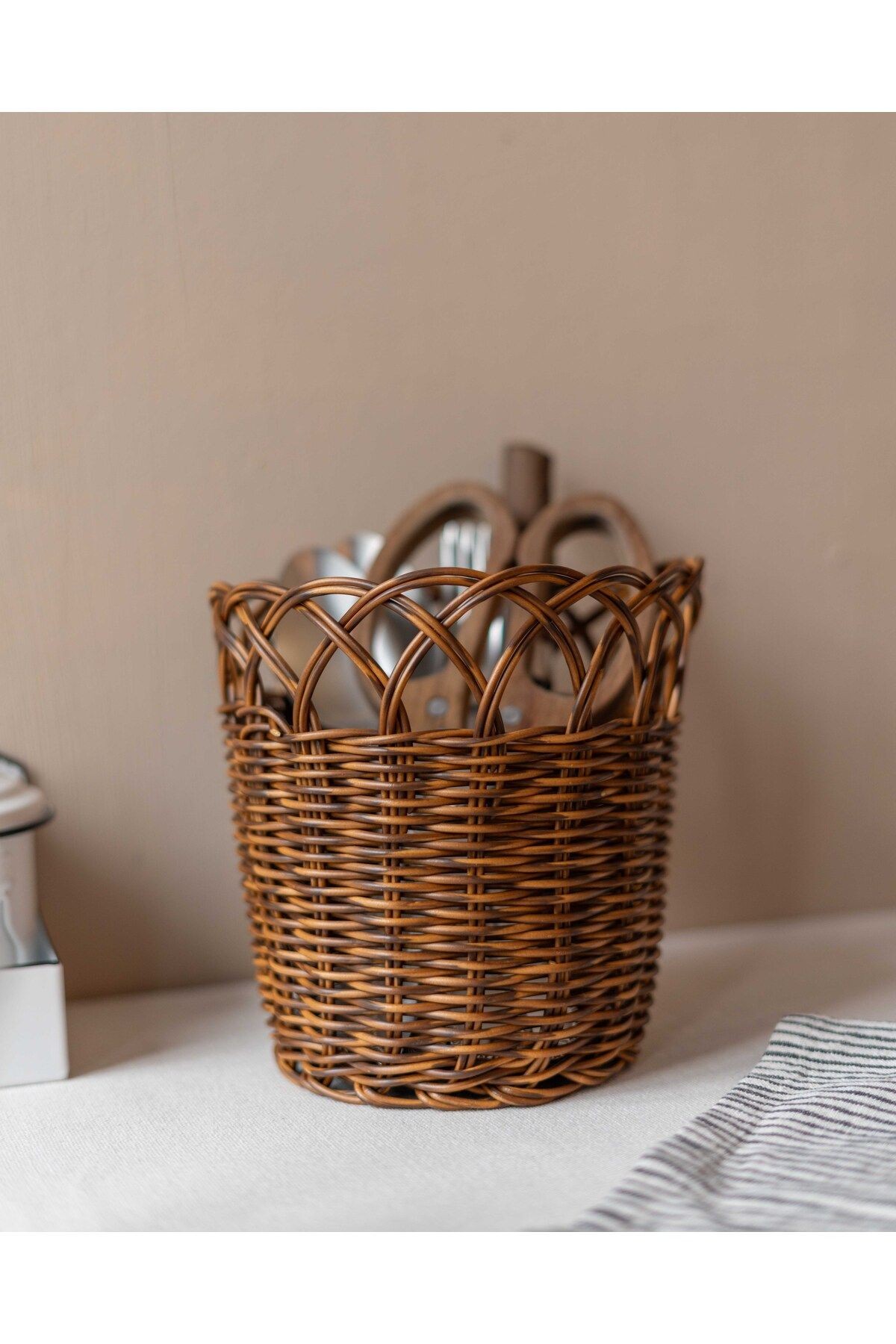 Rattan Çiçeklik / Saksılık