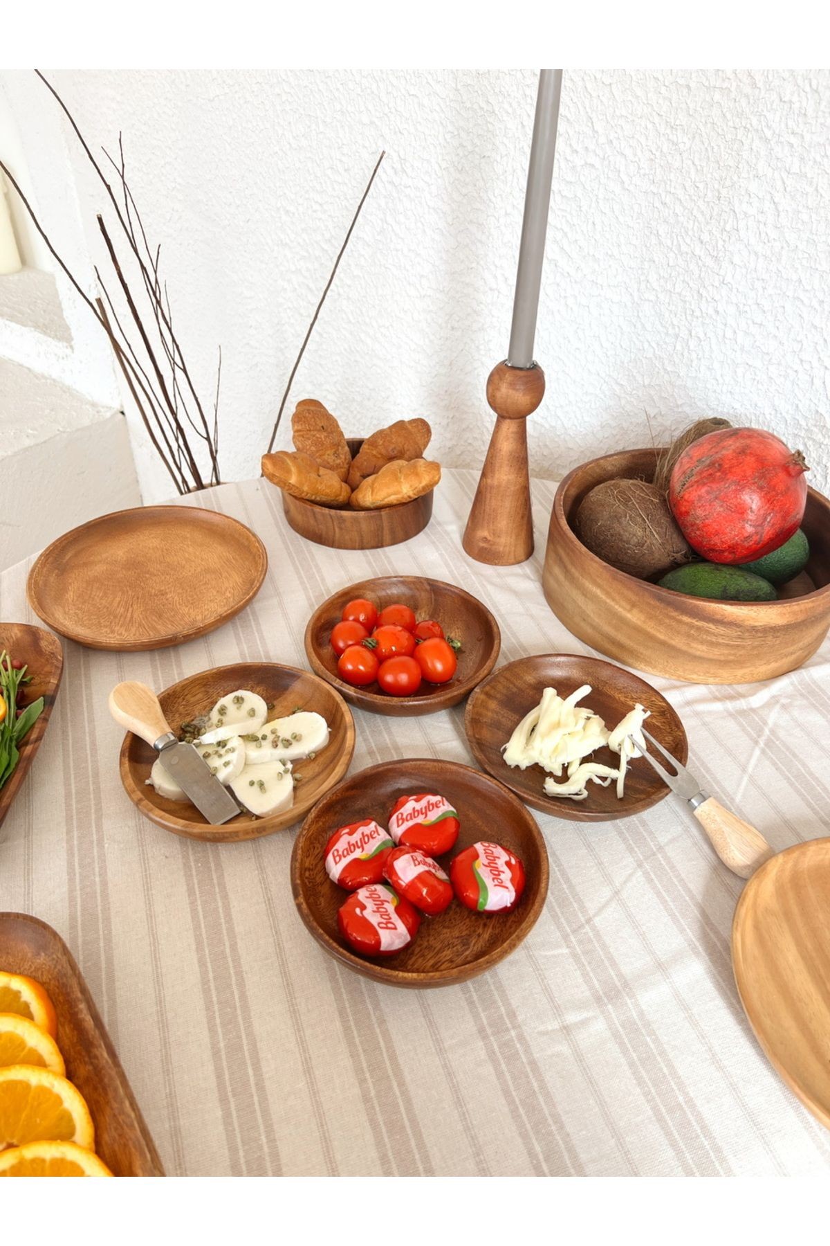 4’lü Akasya Kahvaltılık / Meze Tabağı
