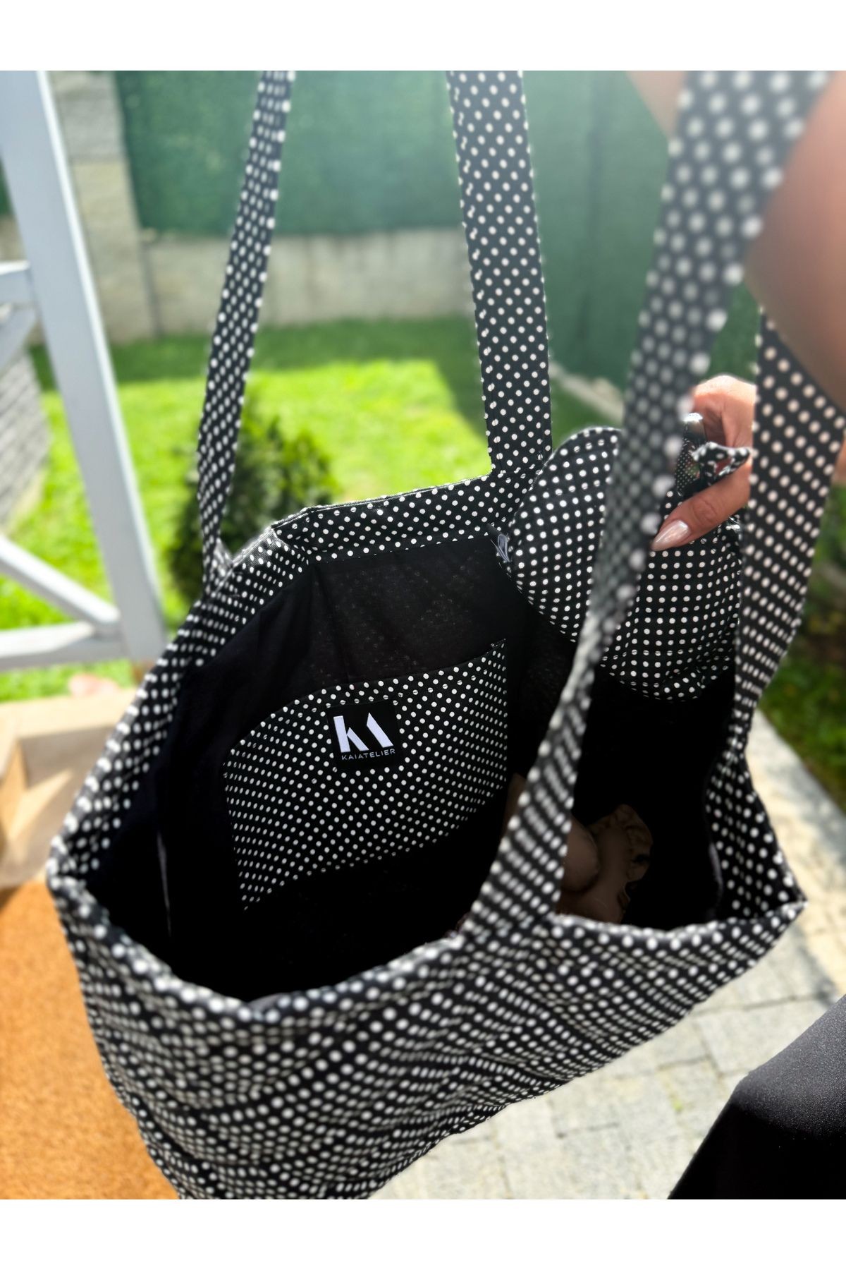 Dottie Puantiye Tote / Shopping Çanta
