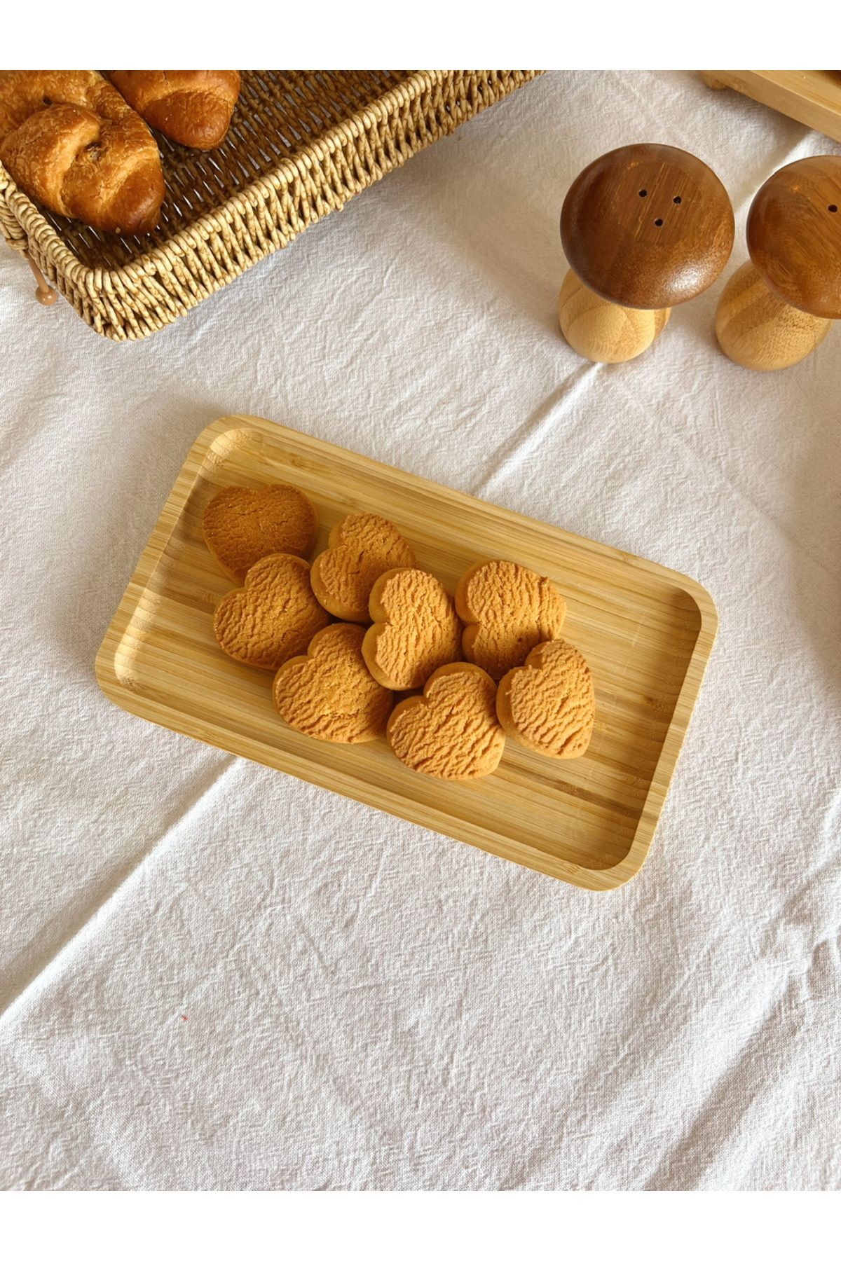 Bambu Dikdörtgen Altlık/ Tabak /Sunumluk