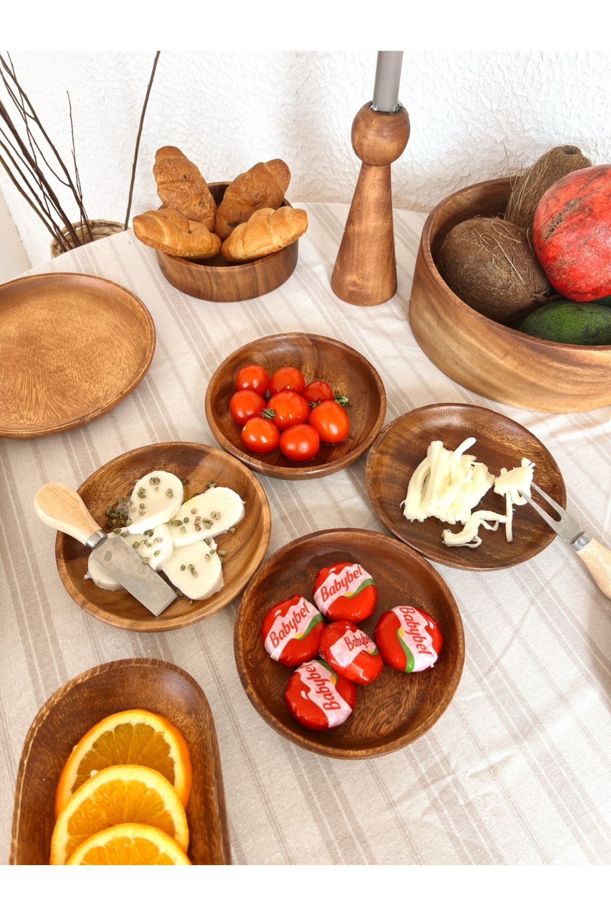 4’lü Akasya Kahvaltılık / Meze Tabağı