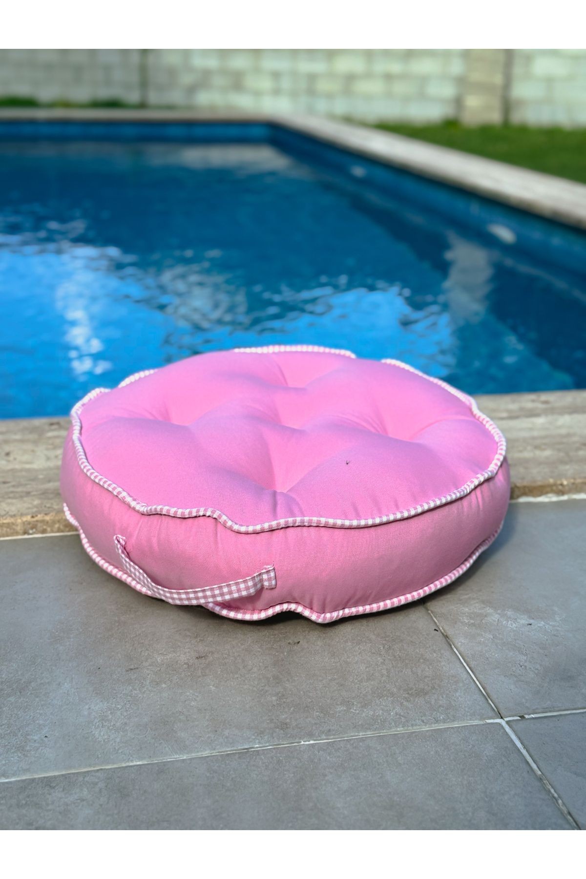 Keten Yer Minderi / Puf / Minder 60cm