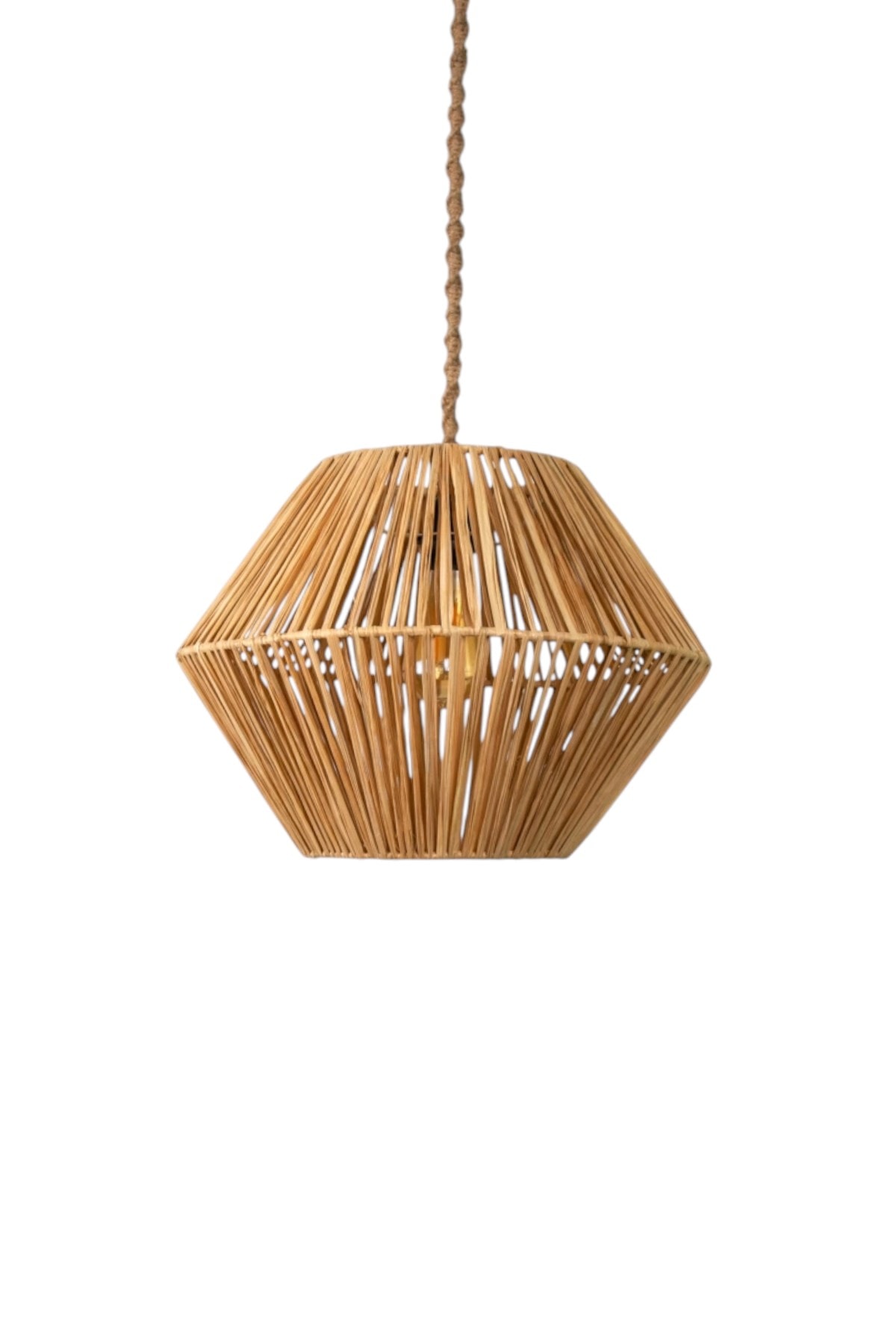 Gaia Sarma Rattan Hasır Bambu Avize