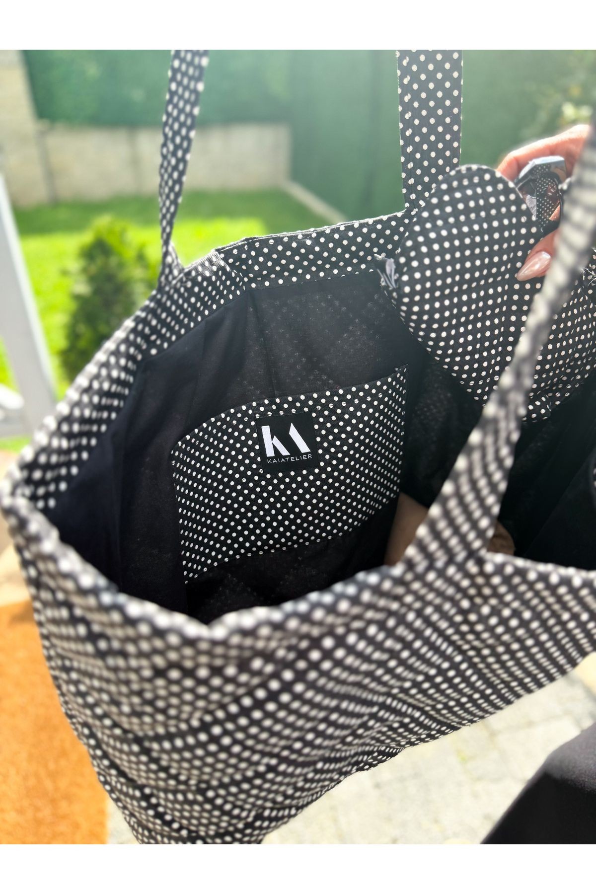 Dottie Puantiye Tote / Shopping Çanta