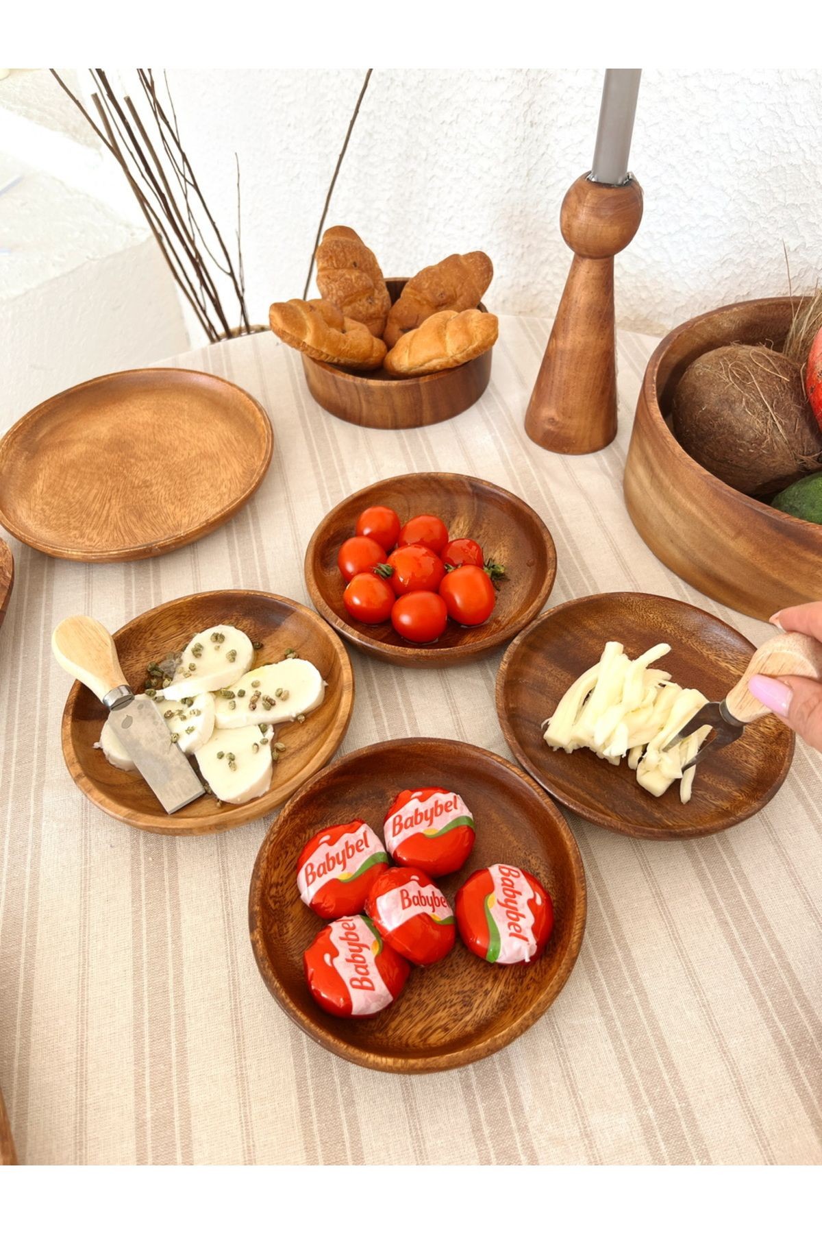 4’lü Akasya Kahvaltılık / Meze Tabağı