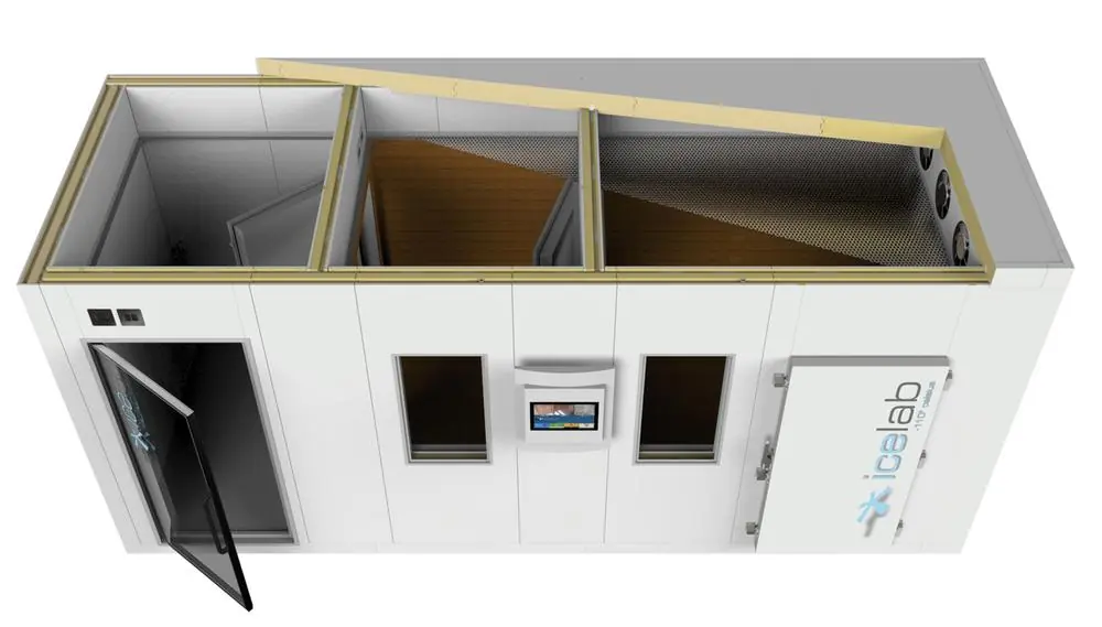 Zimmer Icelab Kabin Görüntüsü
