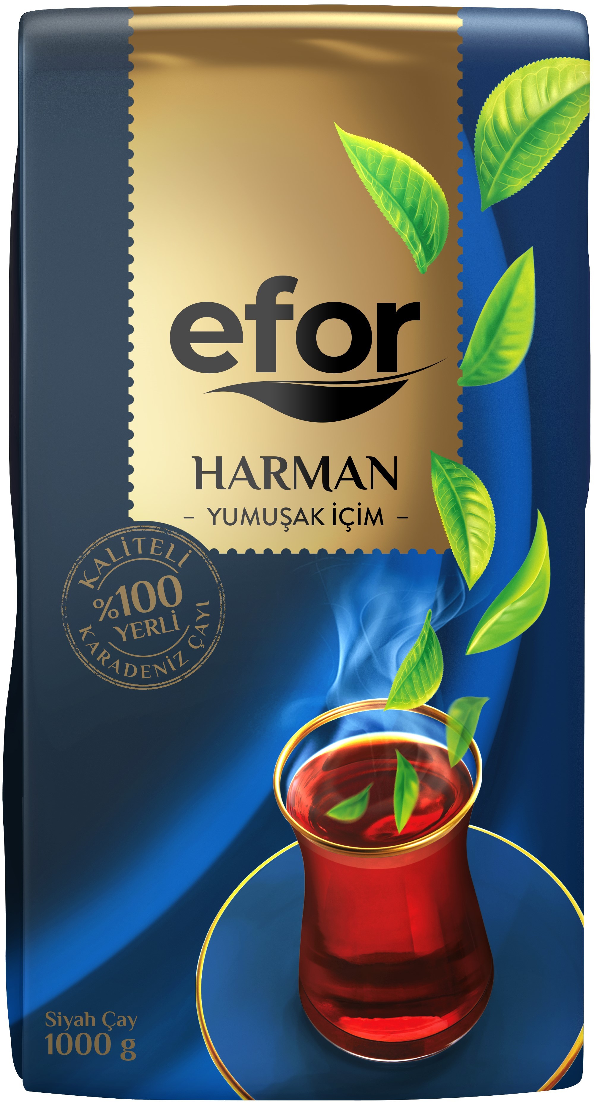 Efor Harman Yumuşak İçim Dökme Çay 1000g