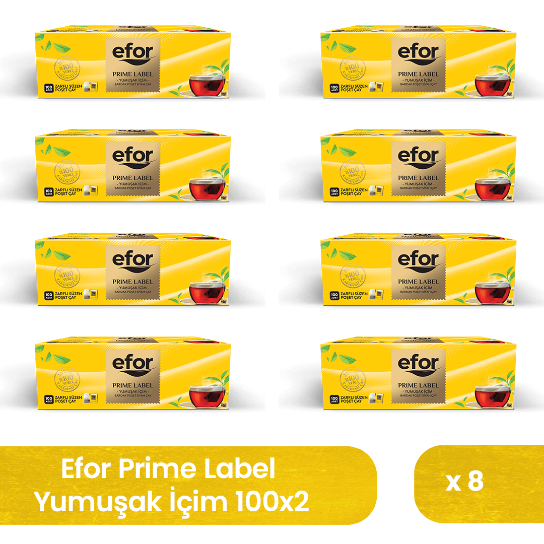 Efor Prime Label 100x2gr 8 Adet