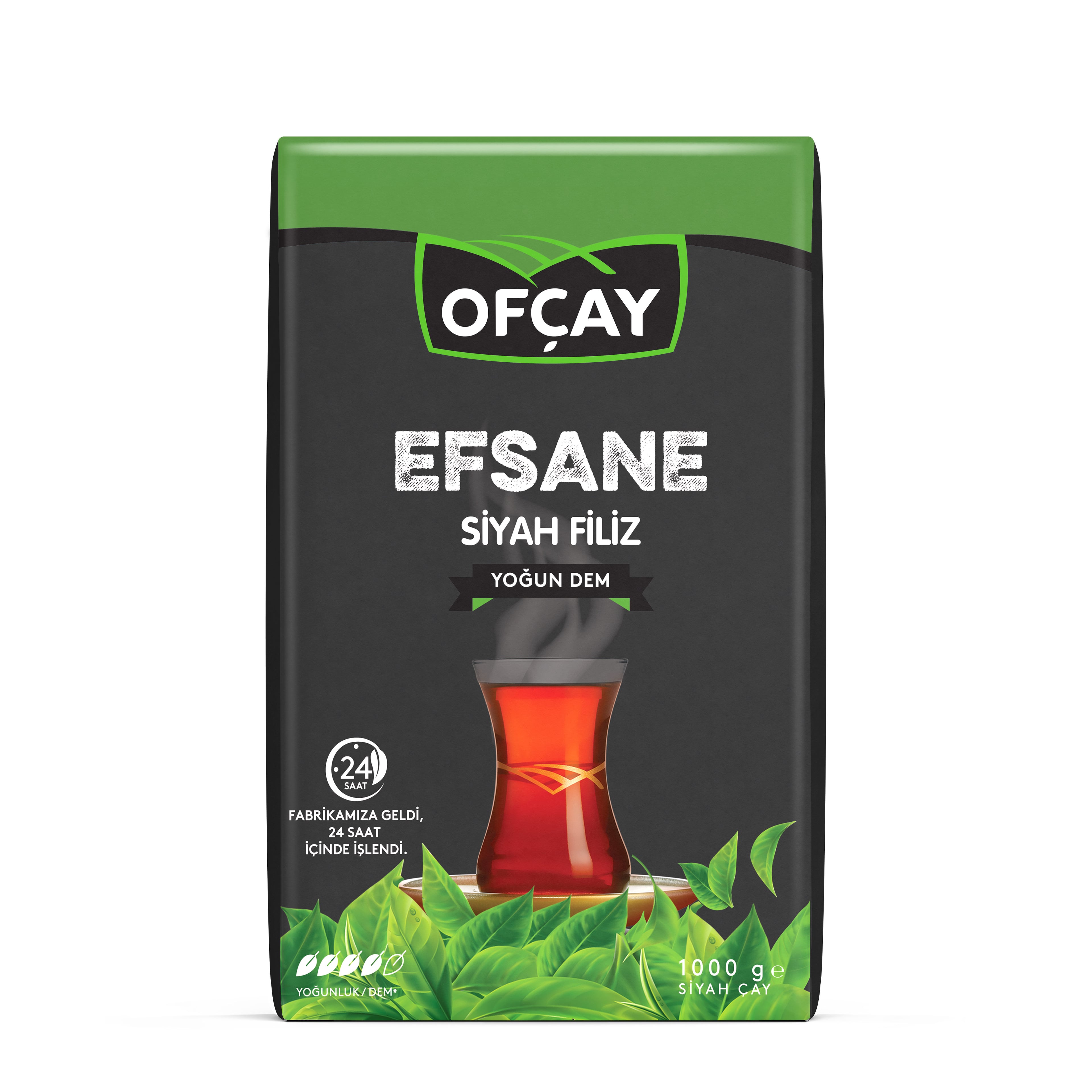 Ofçay Efsane Siyah Filiz Dökme Çay 1000g