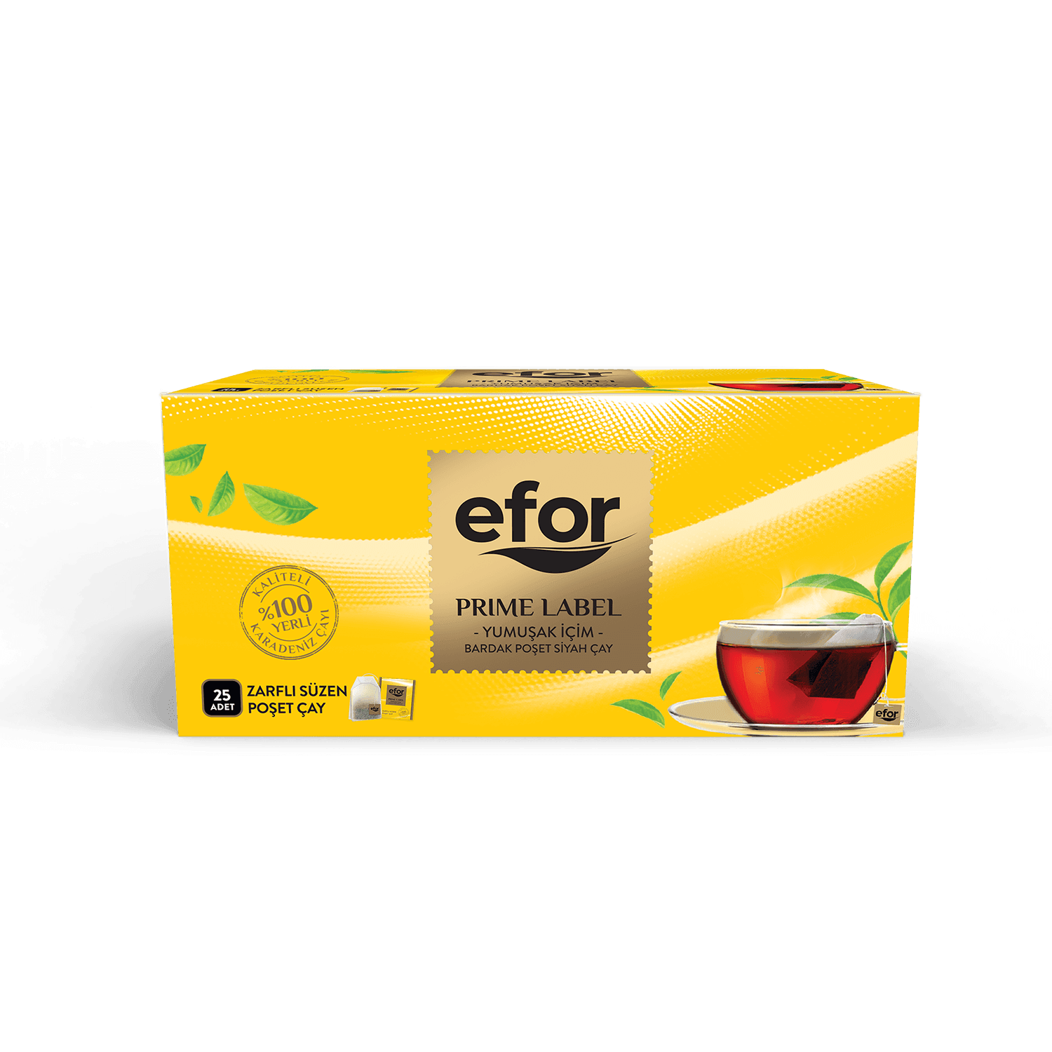 Efor Prime Label Süzen Poşet Çay (2gr x 25 Adet)