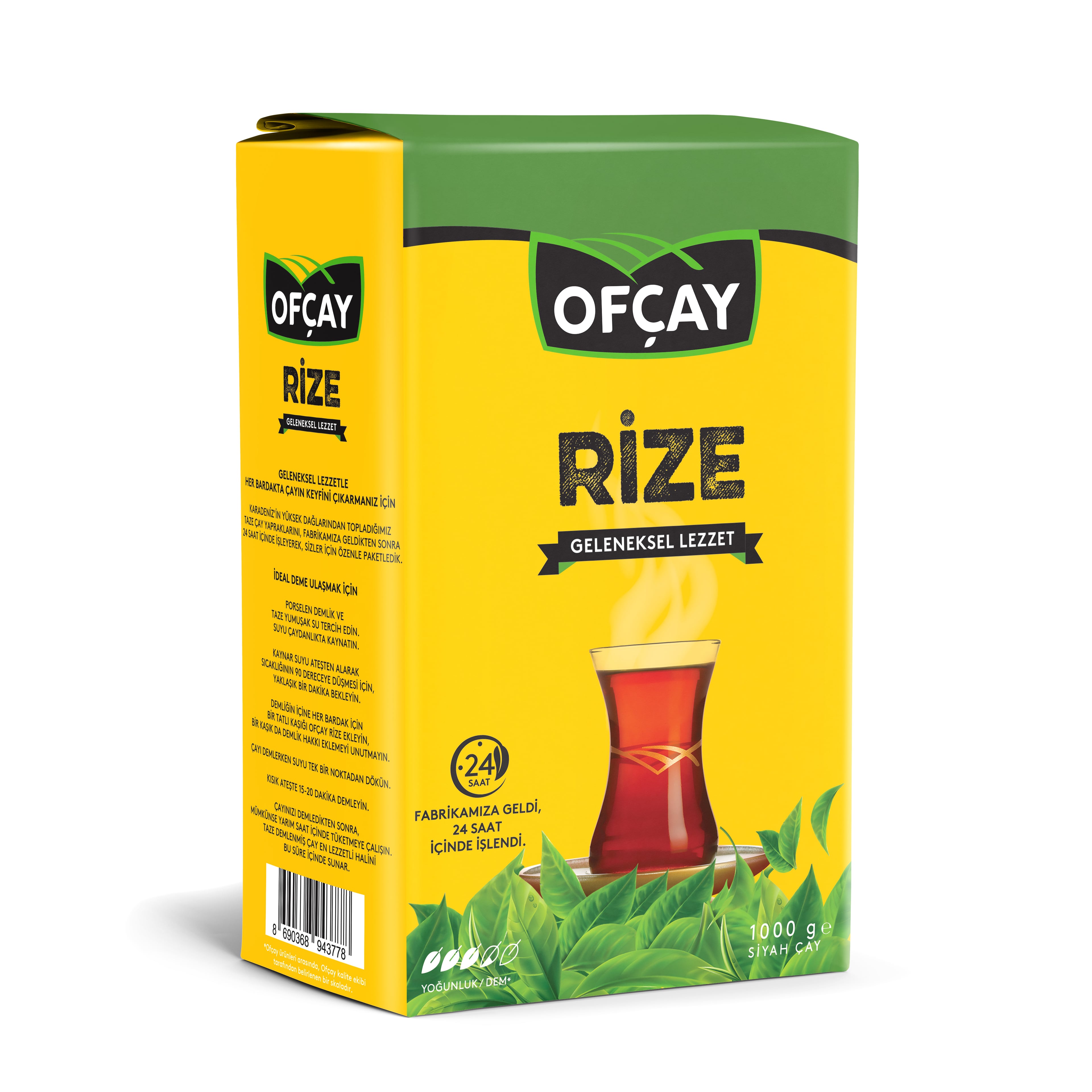 Ofçay Rize Dökme Çay 1000g 