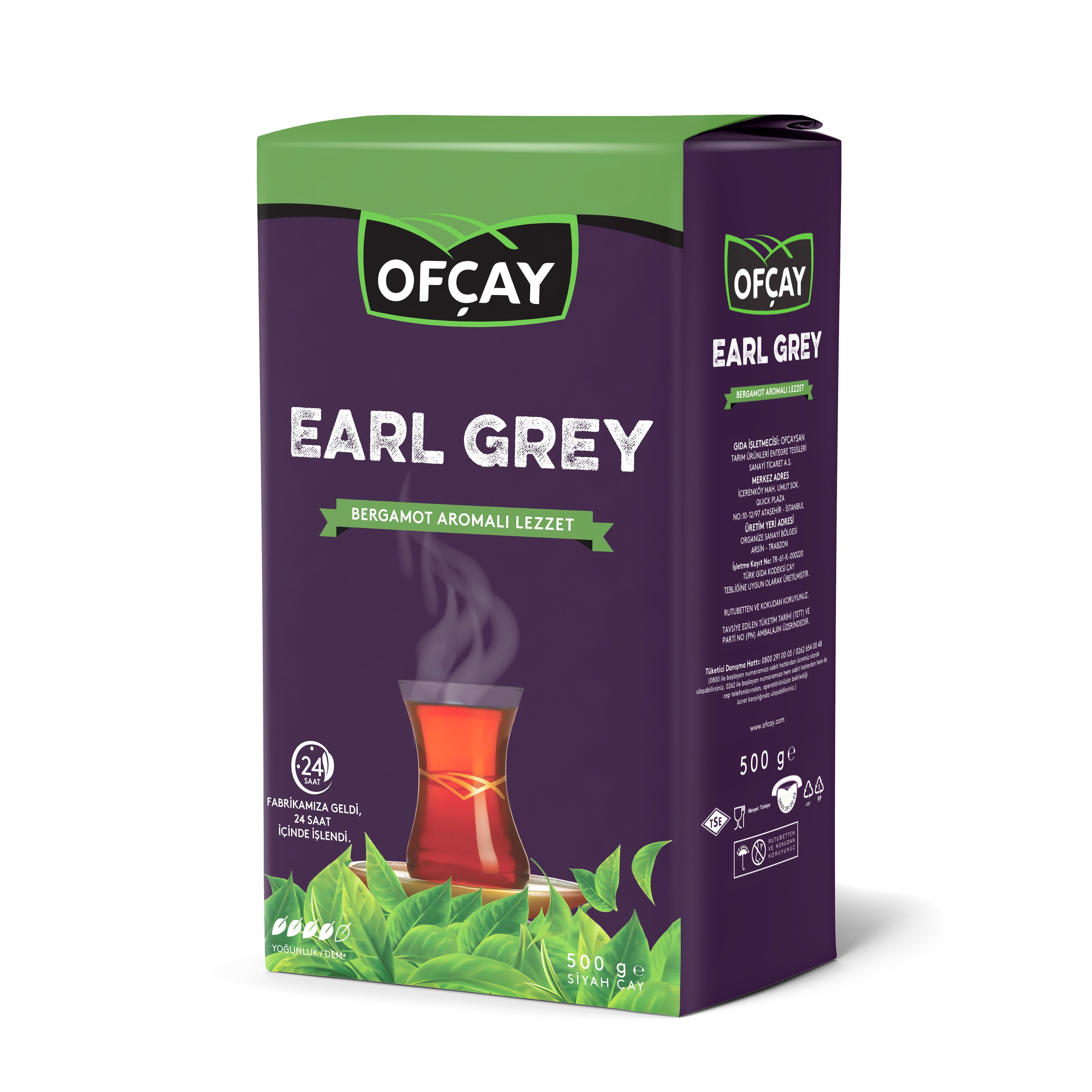 Ofçay Earl Grey Dökme Çay 1000g