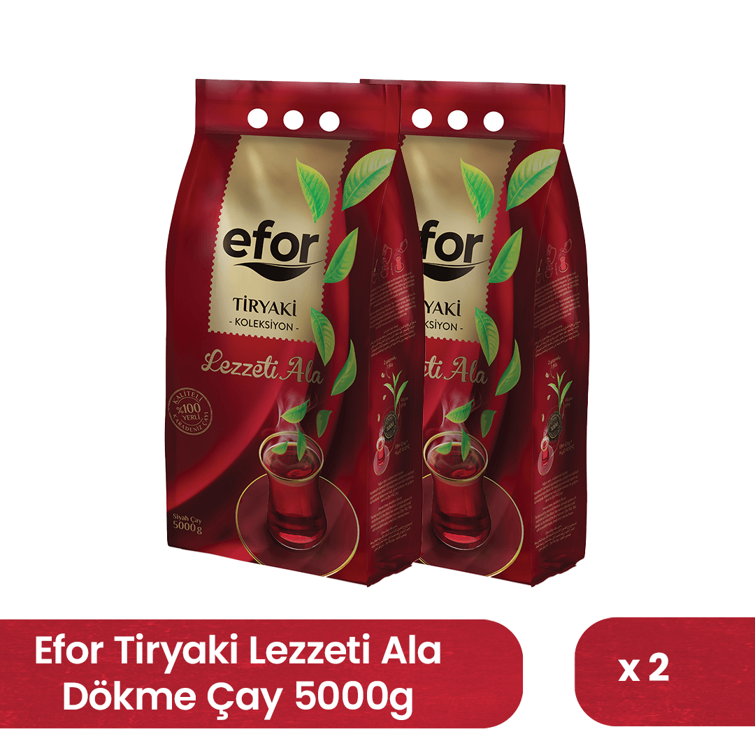 Efor Tiryaki Lezzeti Ala 5000g 2 Adet