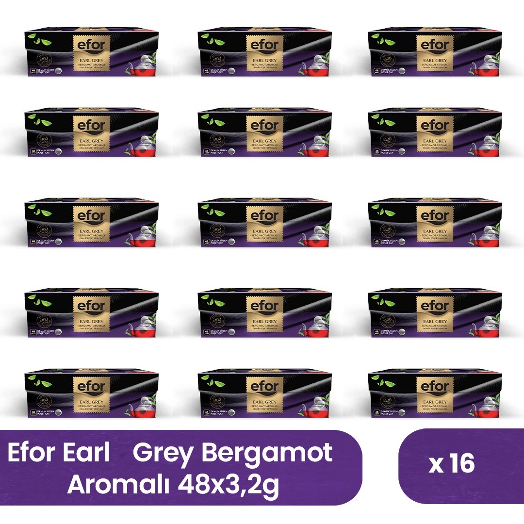 Efor Earl Grey 48x3,2gr 16 Adet