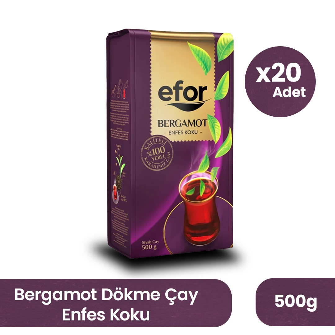 Efor Bergamot 500g 20 Adet