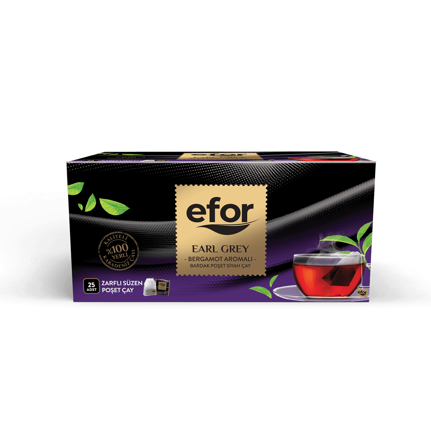 Efor Earl Grey Süzen Poşet Çay (2gr x 25 adet)