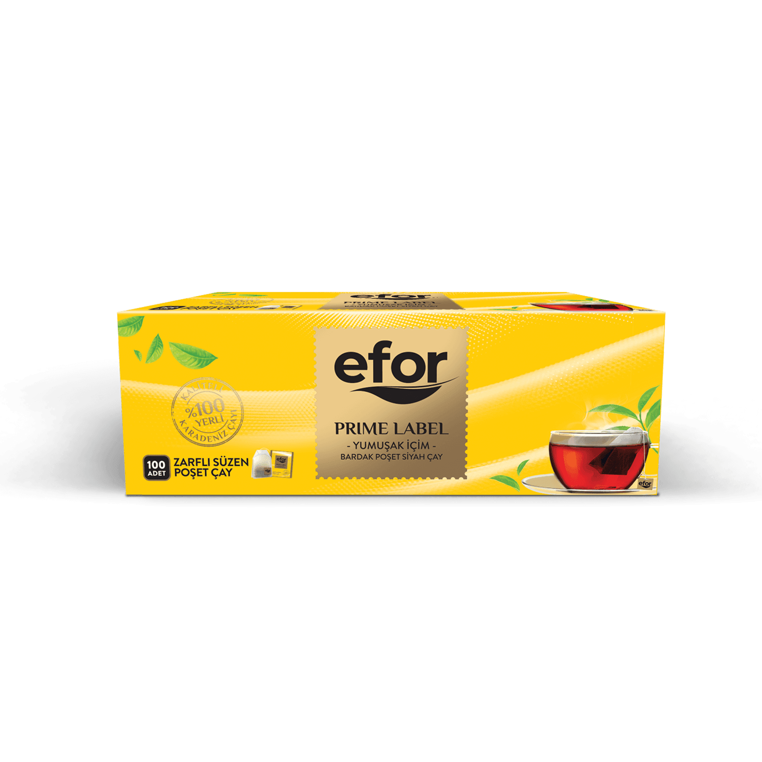 Efor Prime Label Süzen Poşet Çay (2gr x 100 Adet)