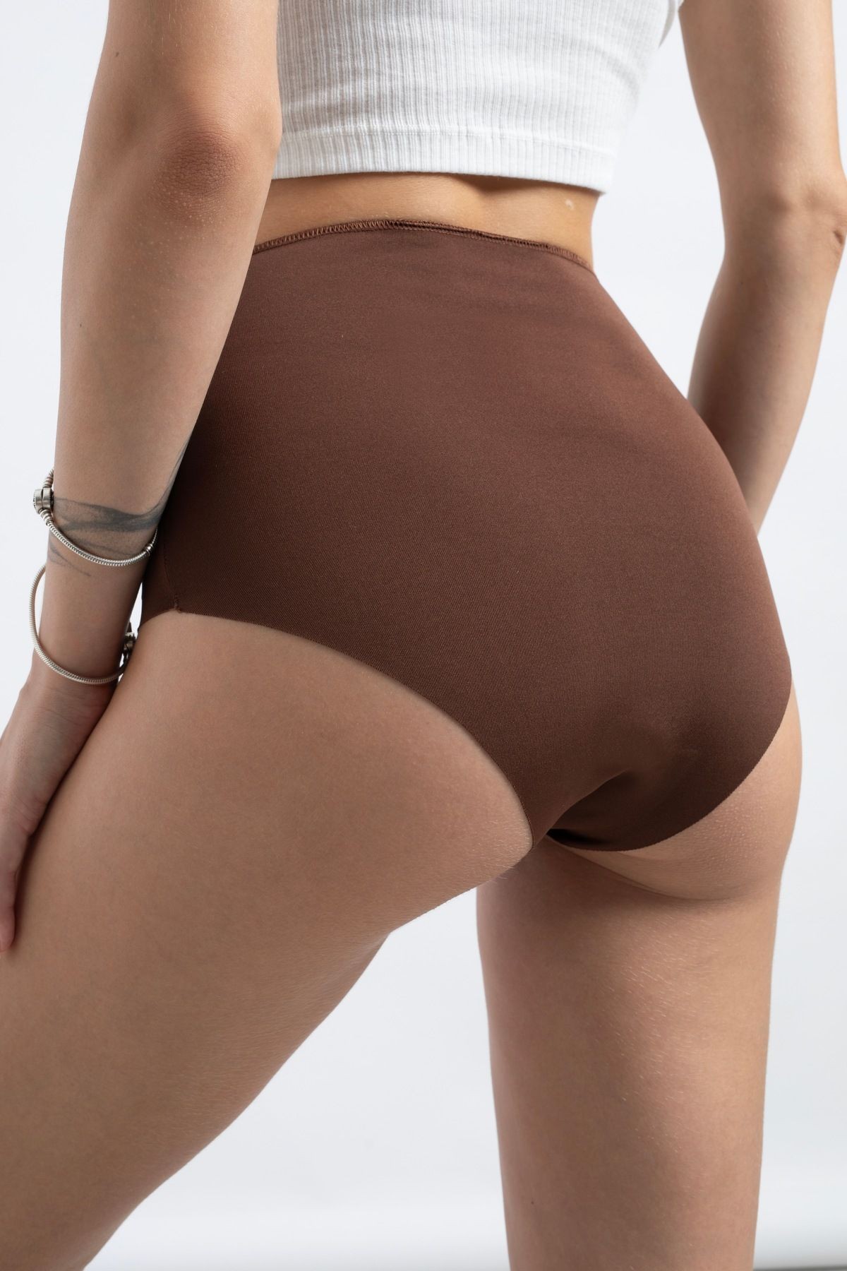 Yüksek bel cheeky külot