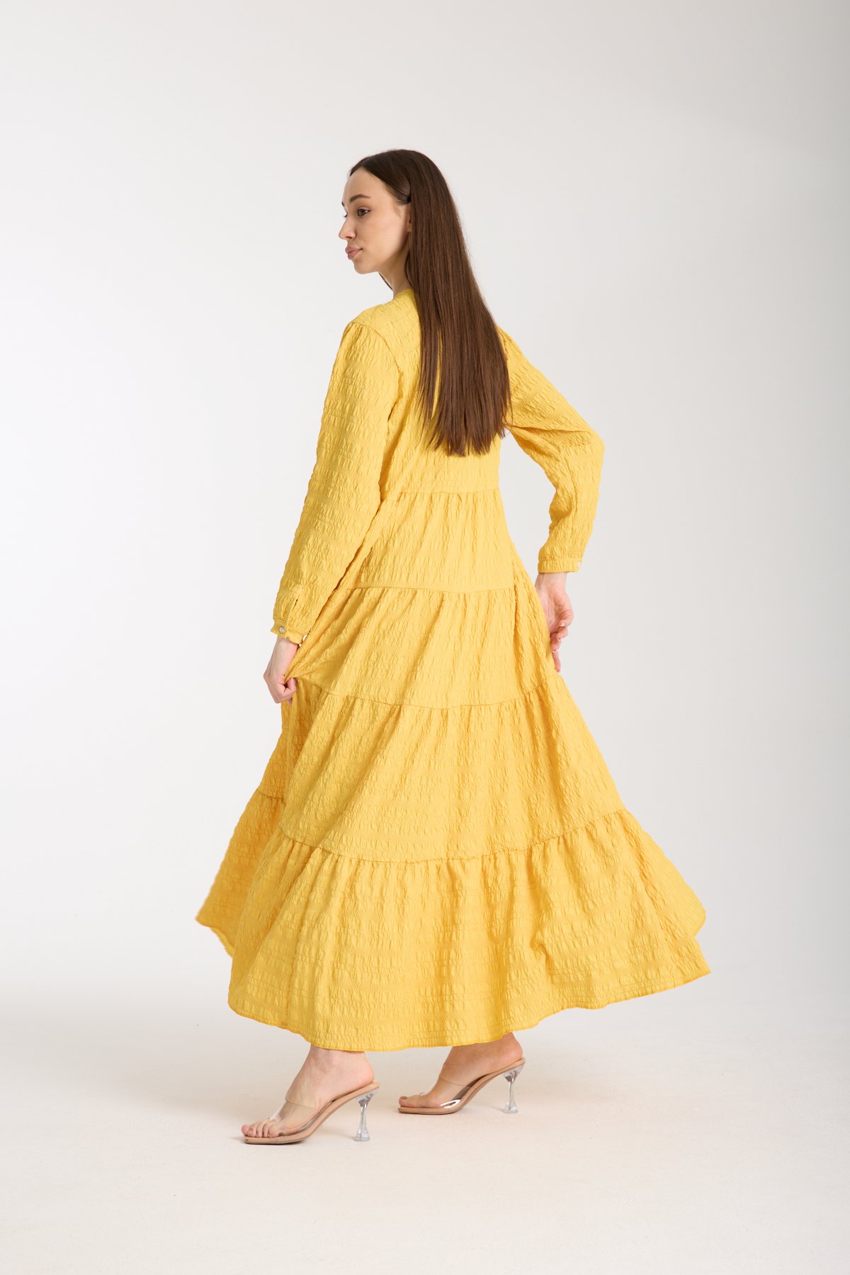 Gloria Lemon Elbise