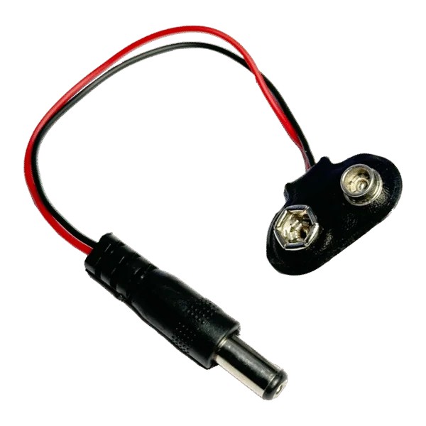 9V Pil Başlığı Jaklı Arduino Uyumlu